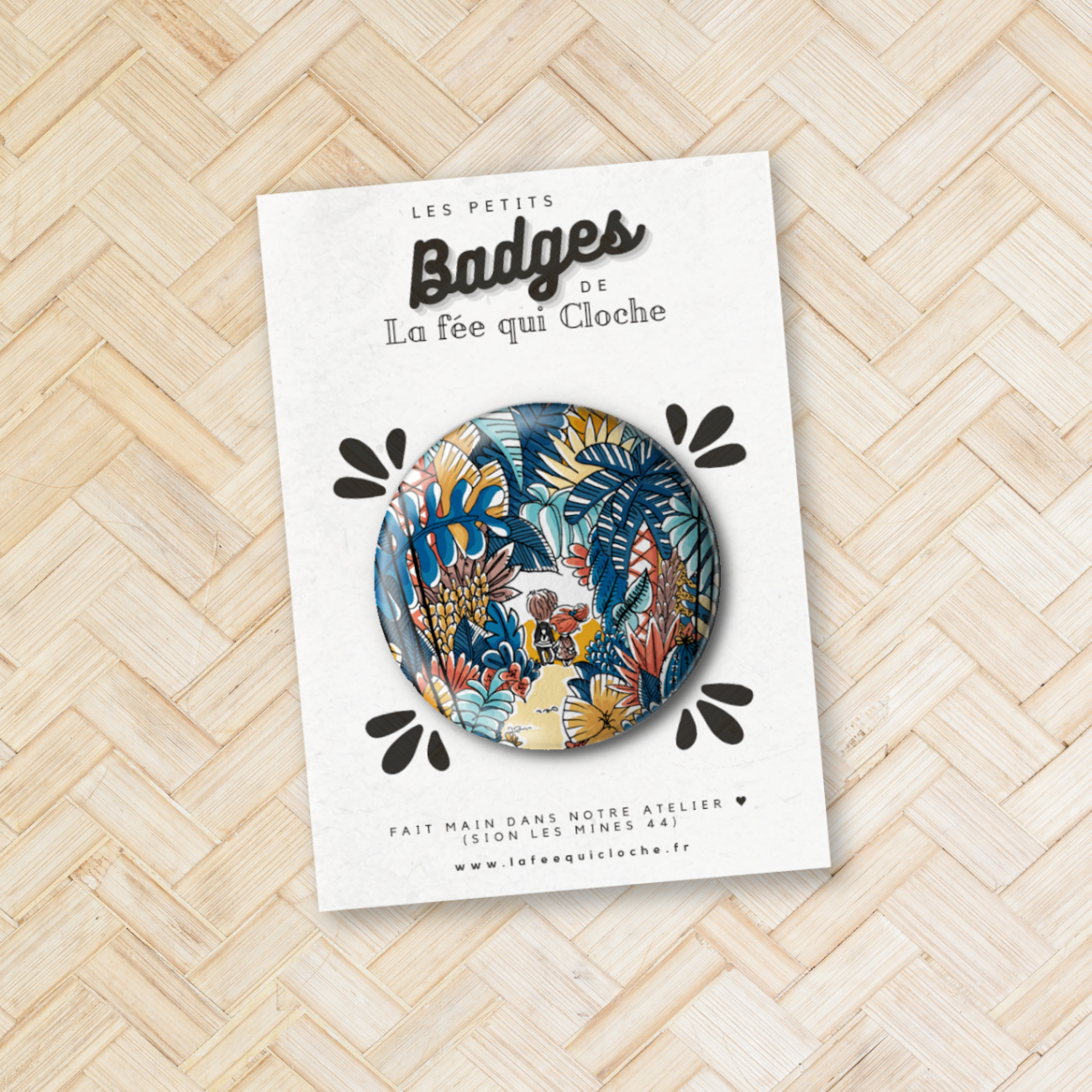 Badge "Jardin d'hiver"