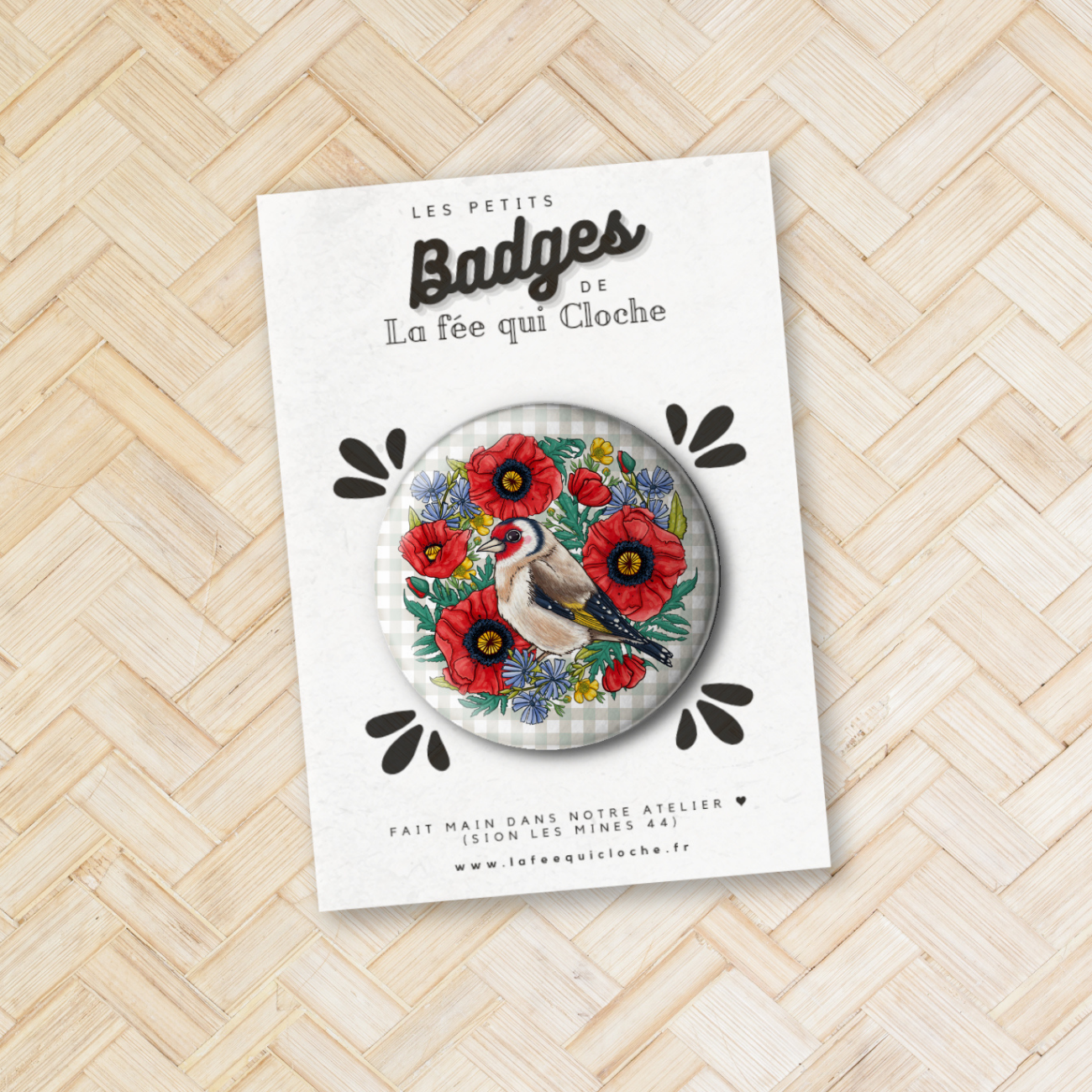 Badge "Chardonneret élégant"
