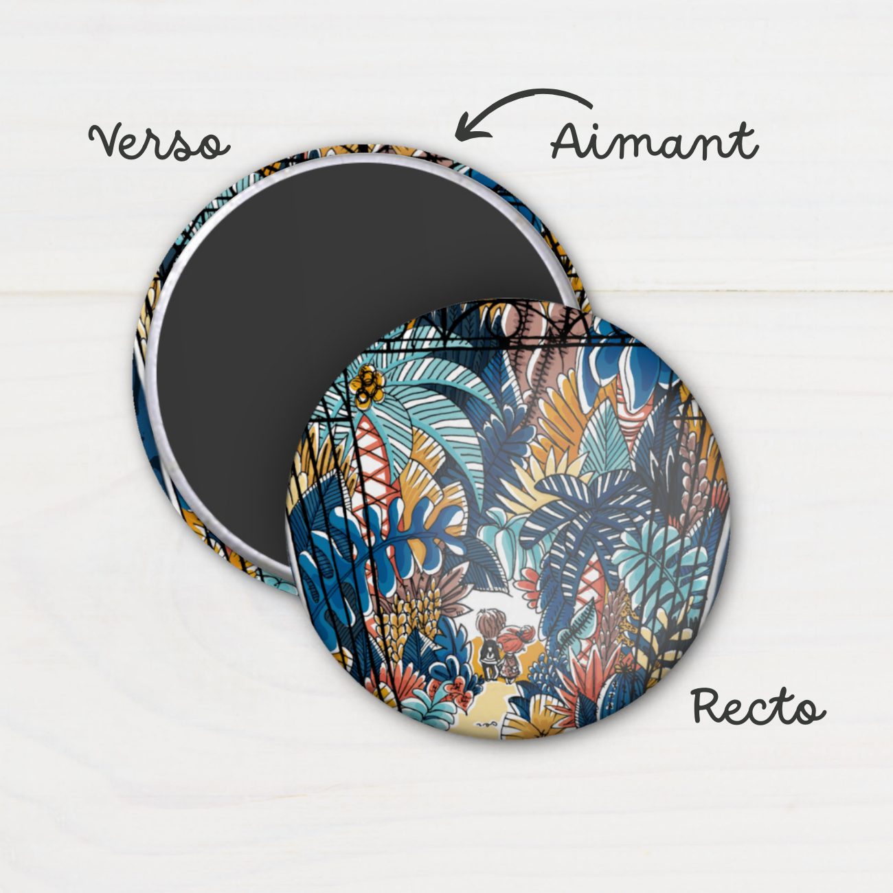 Magnet "Jardin d'hiver"