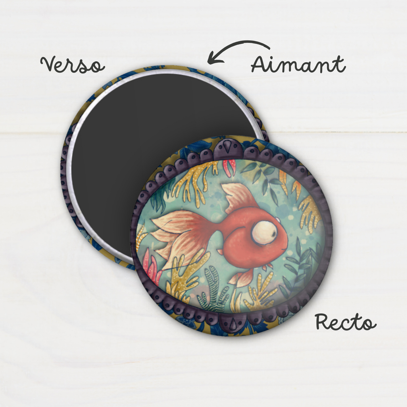 Magnet "Poisson rouge"