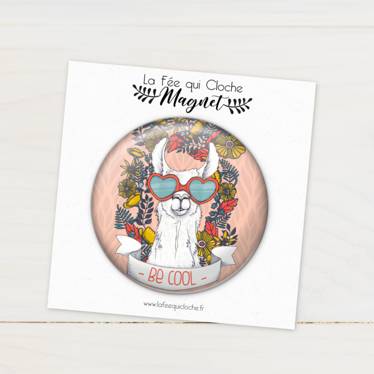 Magnet "Lama be cool"