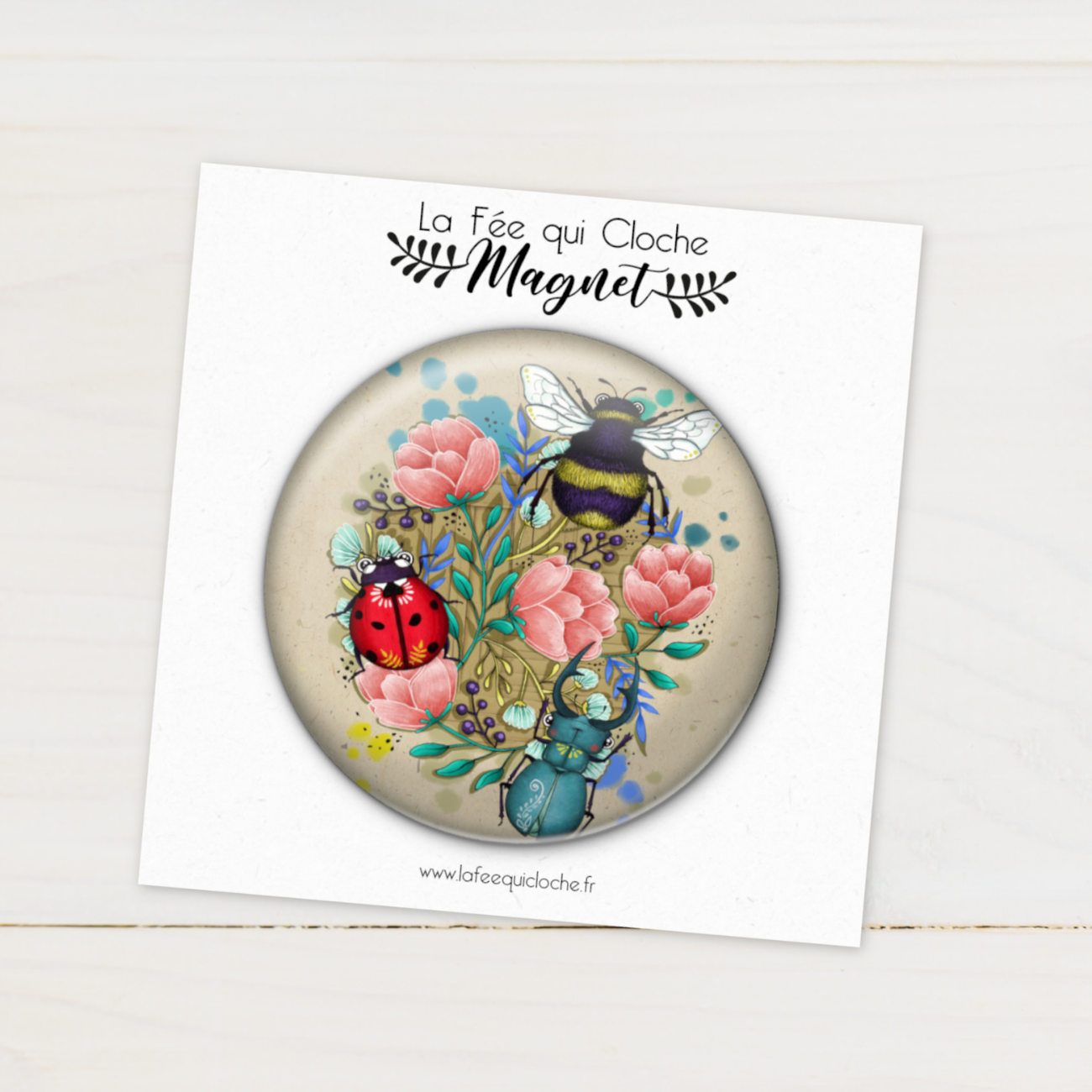Magnet "Mes petits insectes"