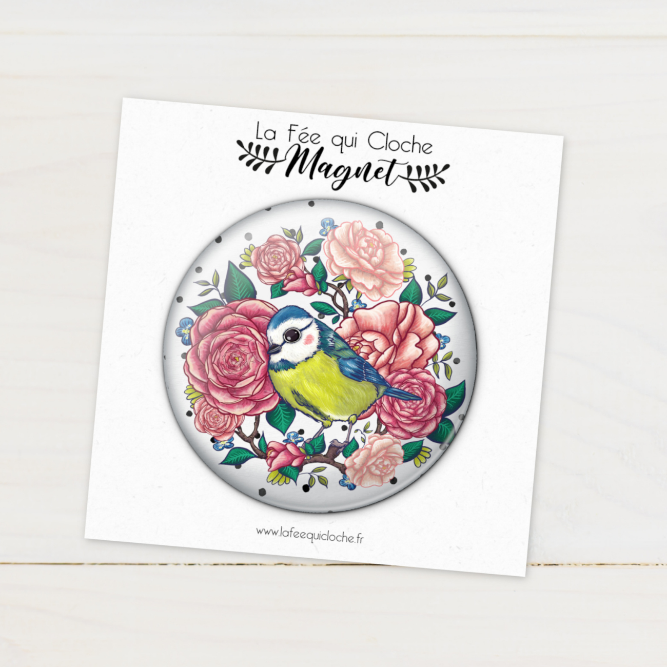 Magnet "Mésange bleue"