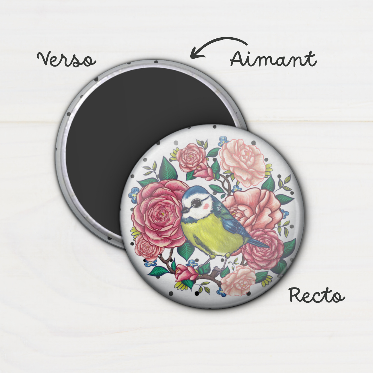 Magnet "Mésange bleue"