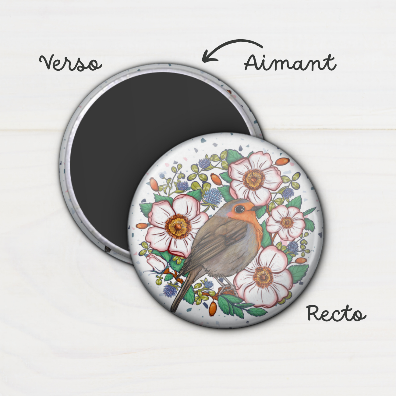 Magnet "Rouge-gorge"