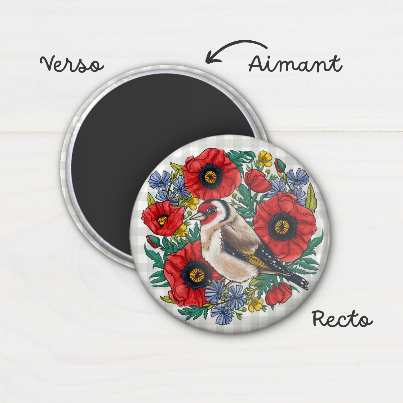 Magnet "Chardonneret élégant"