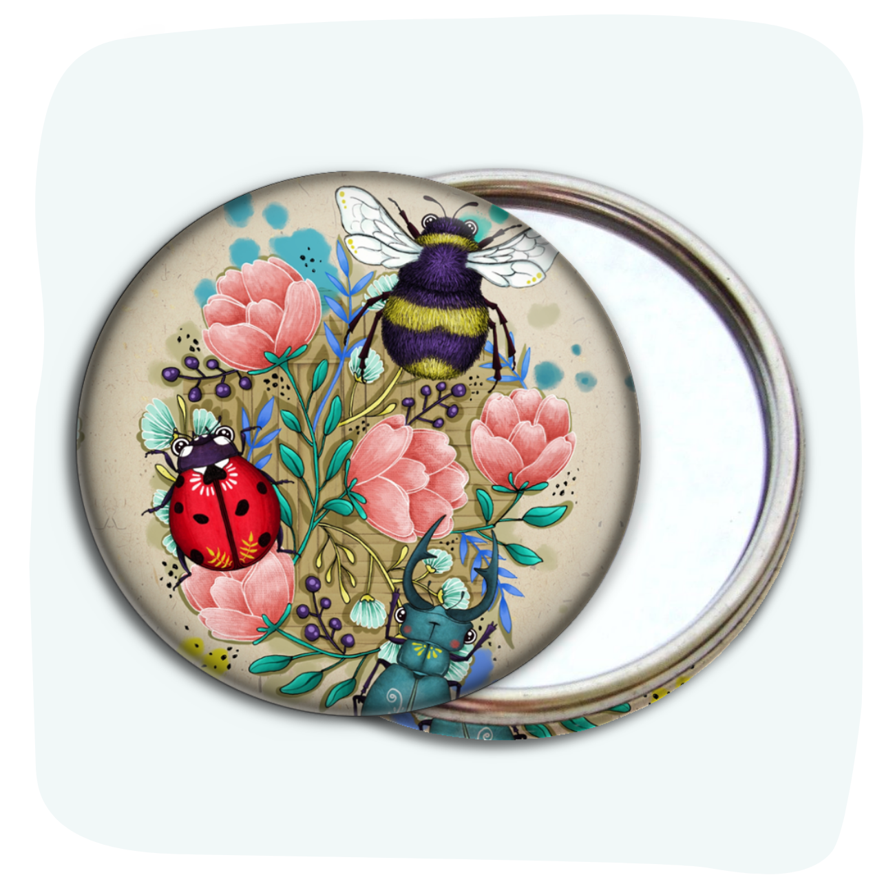 Miroir "Mes petits insectes"