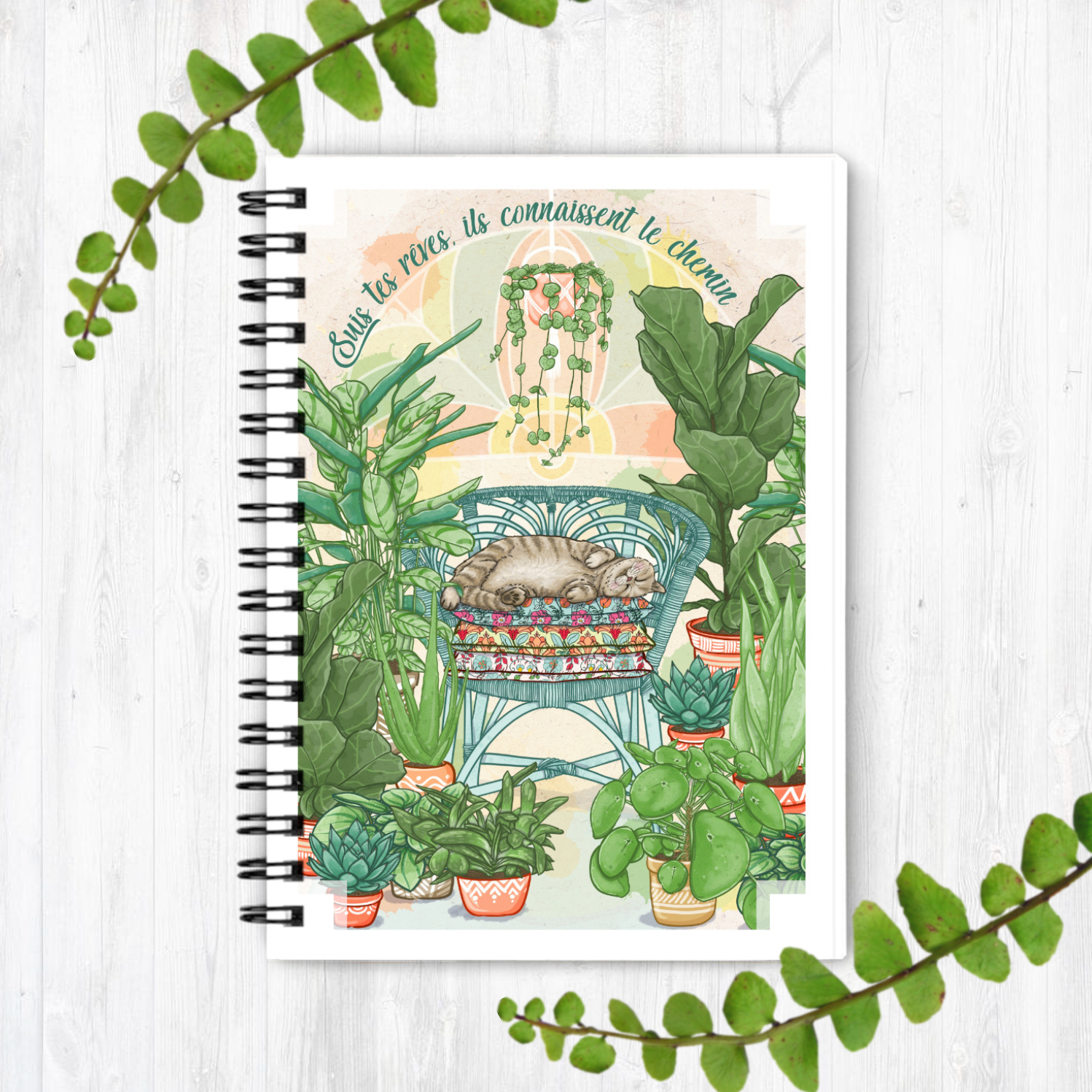 Carnet A6 "Suis tes rêves..."