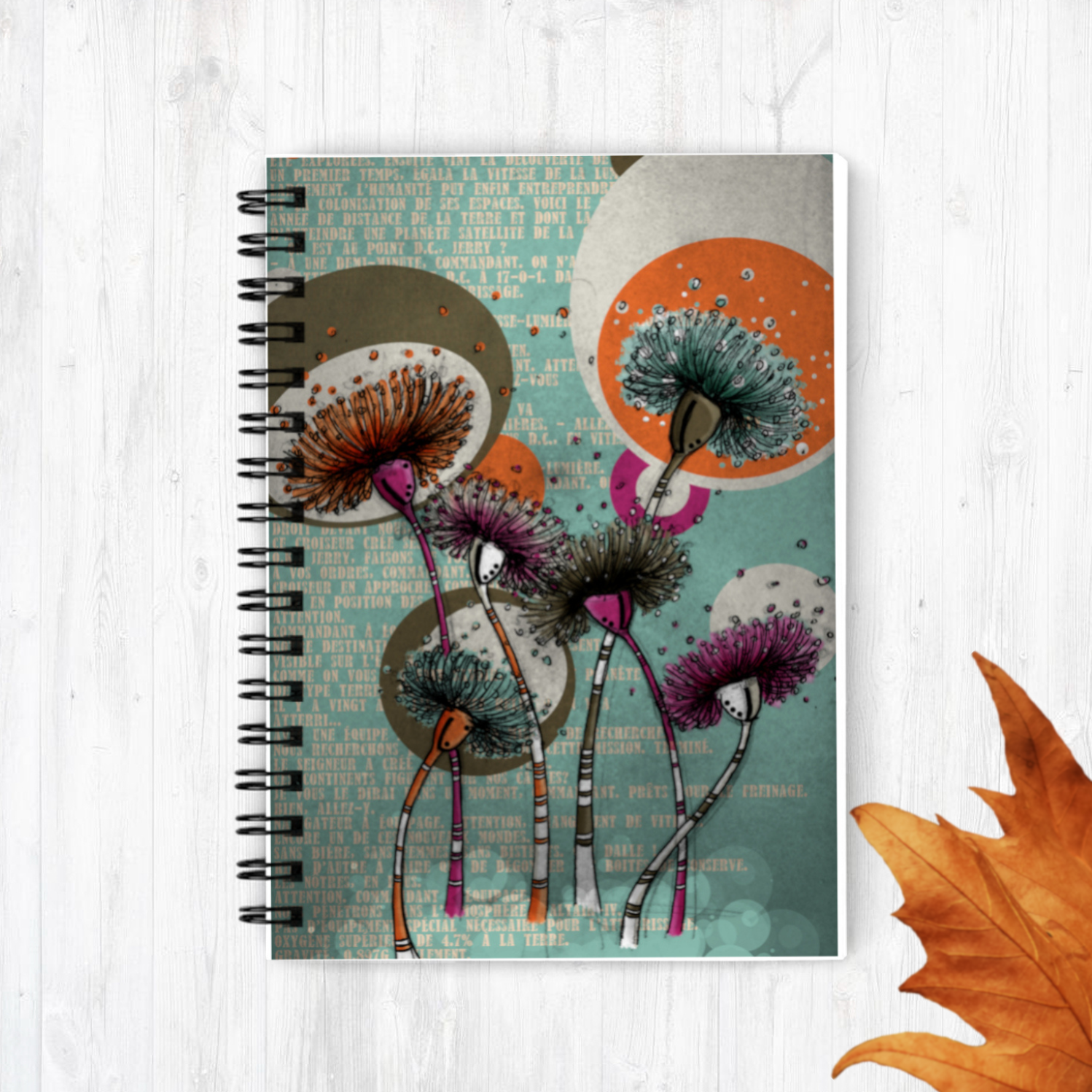 Carnet A6 "Pissenlits"