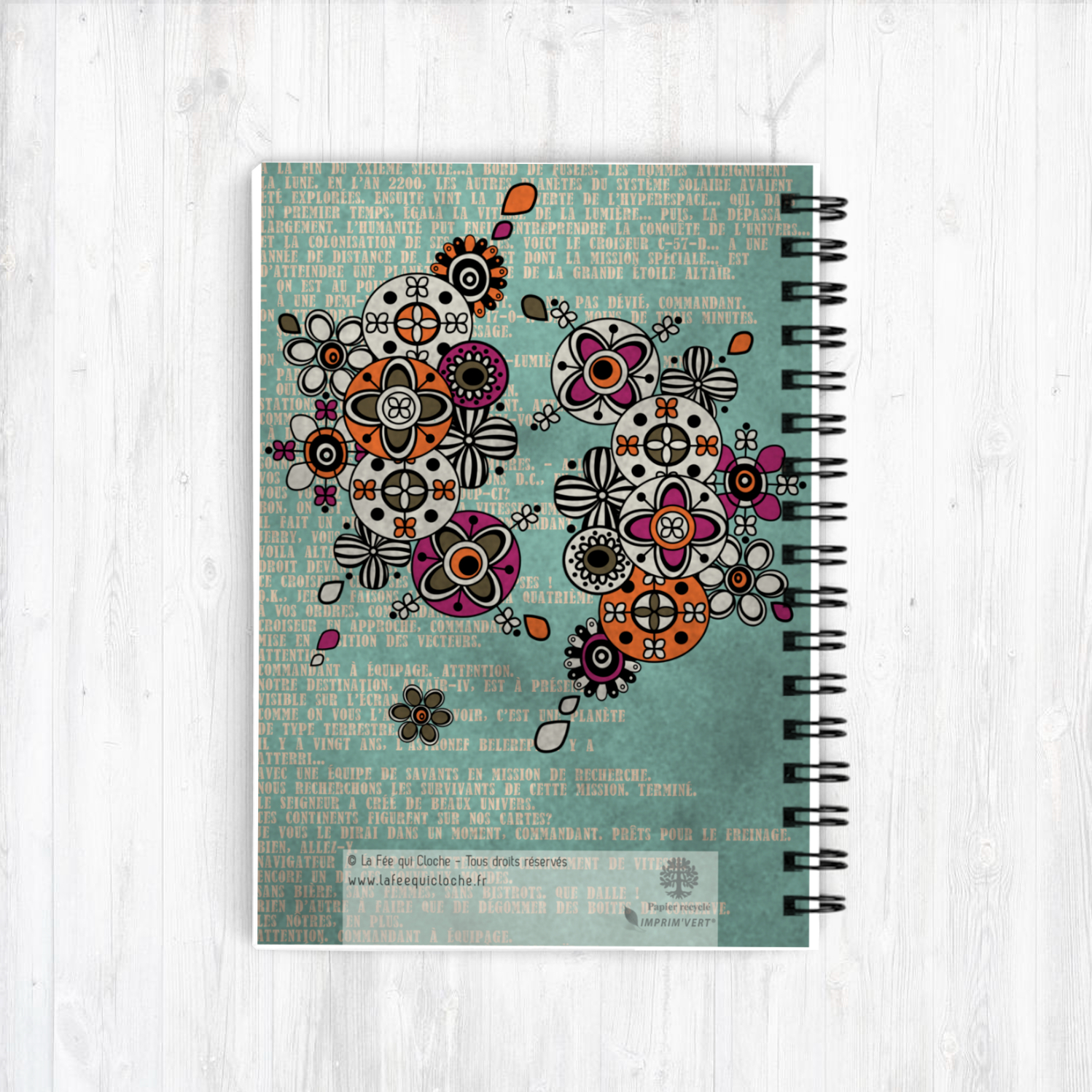 Carnet A6 "Pissenlits"