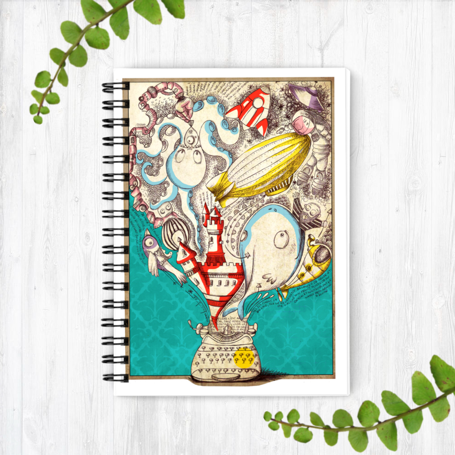 Carnet A6 "Pissenlits"