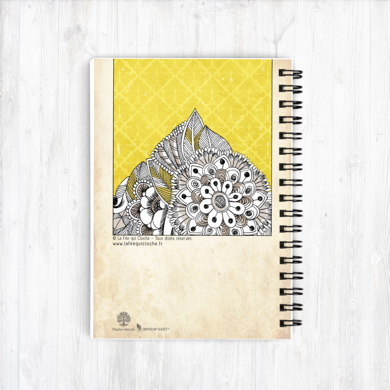 Carnet A6 "Mon joli monstre"