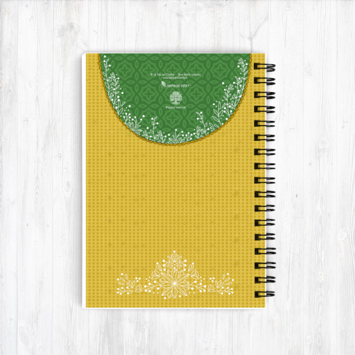 Carnet A6 "Ours baroudeur"