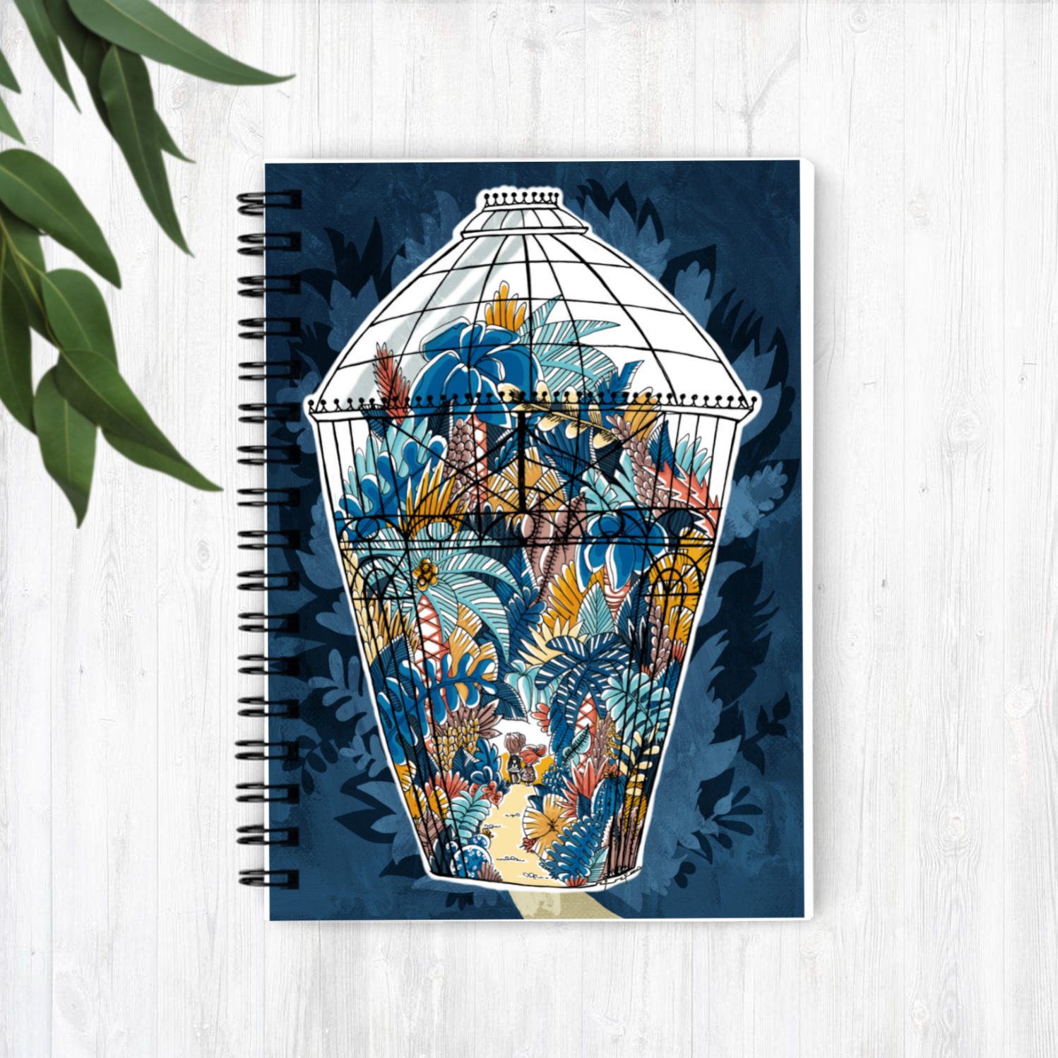 Carnet A6 "Jardin d'hiver"