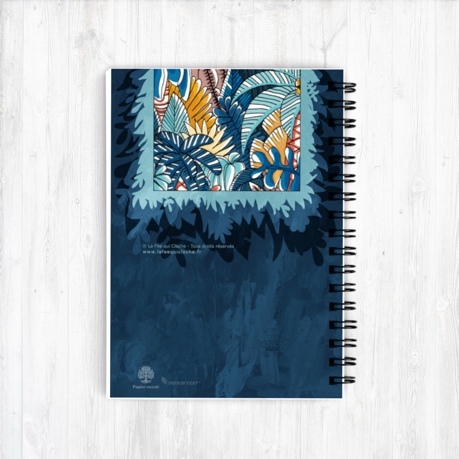 Carnet A6 "Jardin d'hiver"