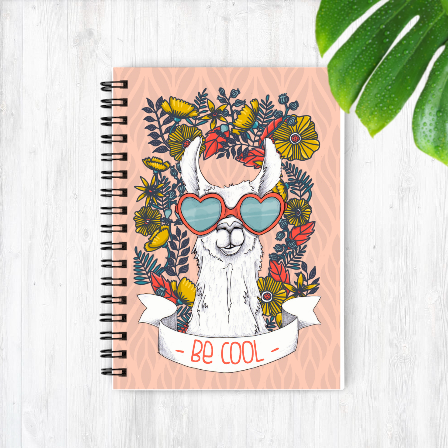 Carnet A6 "Lama be cool"