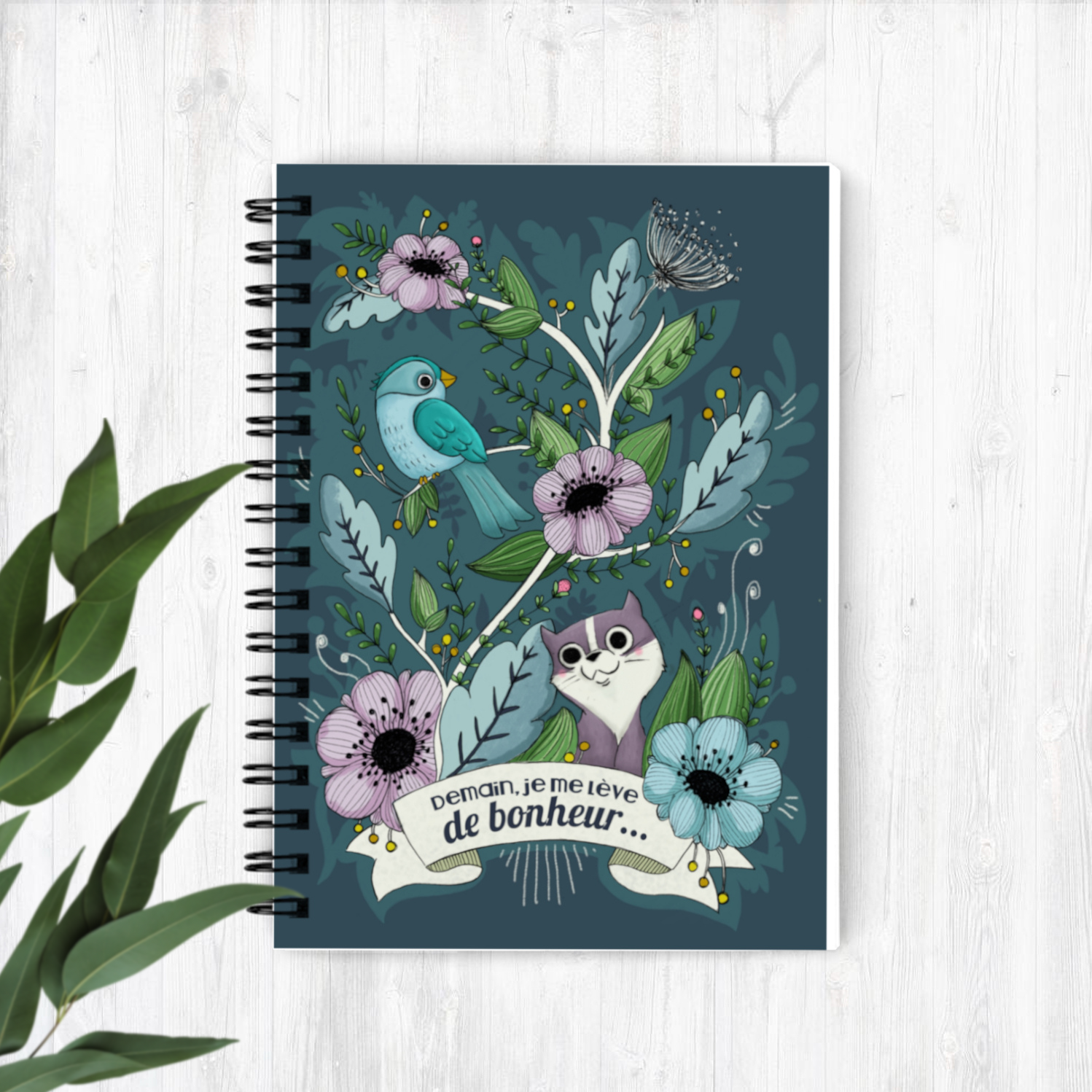 Carnet A6 "Demain ..."