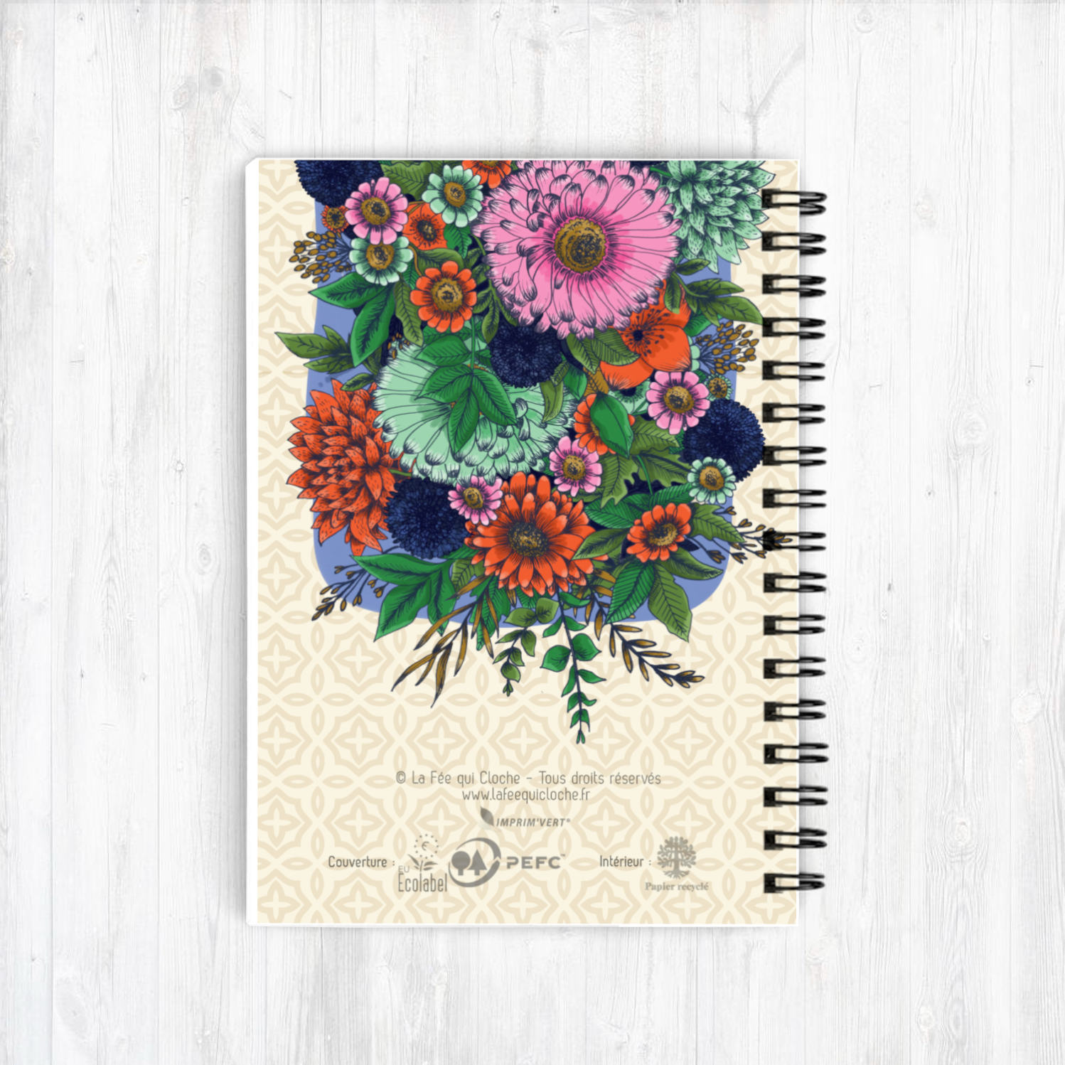 Carnet A6 "Tea time, any time"