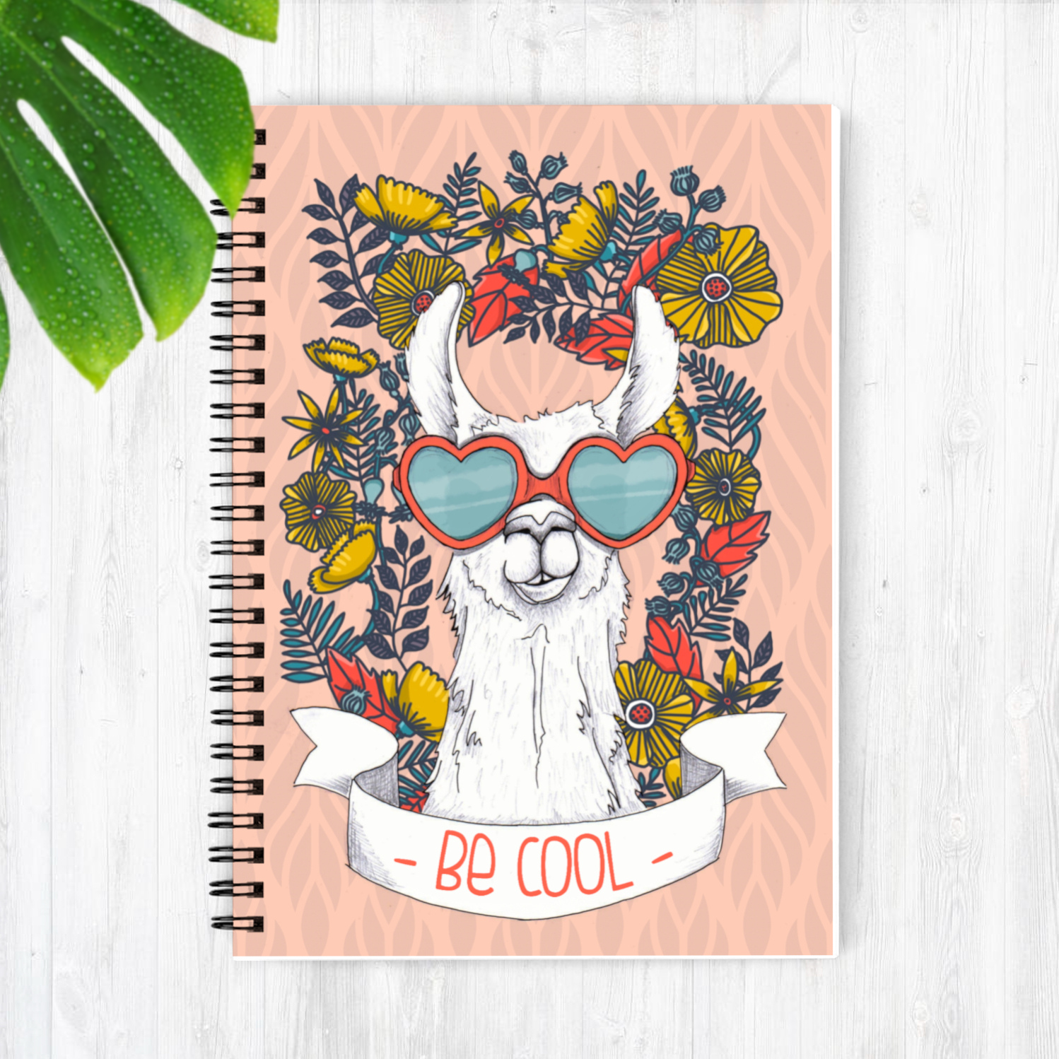 Carnet A5 "Lama be cool"