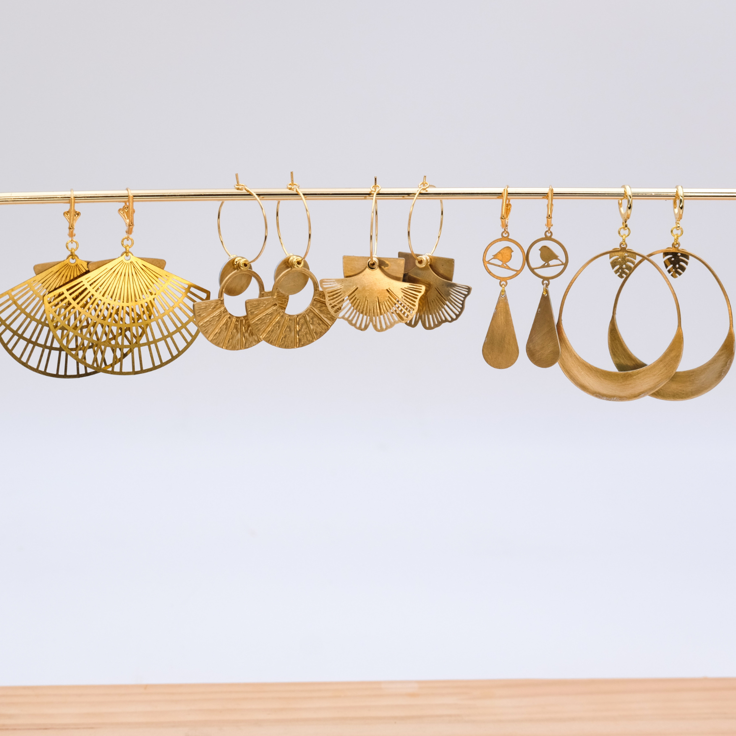 Boucle d'oreille collection "Fleurs des champs"