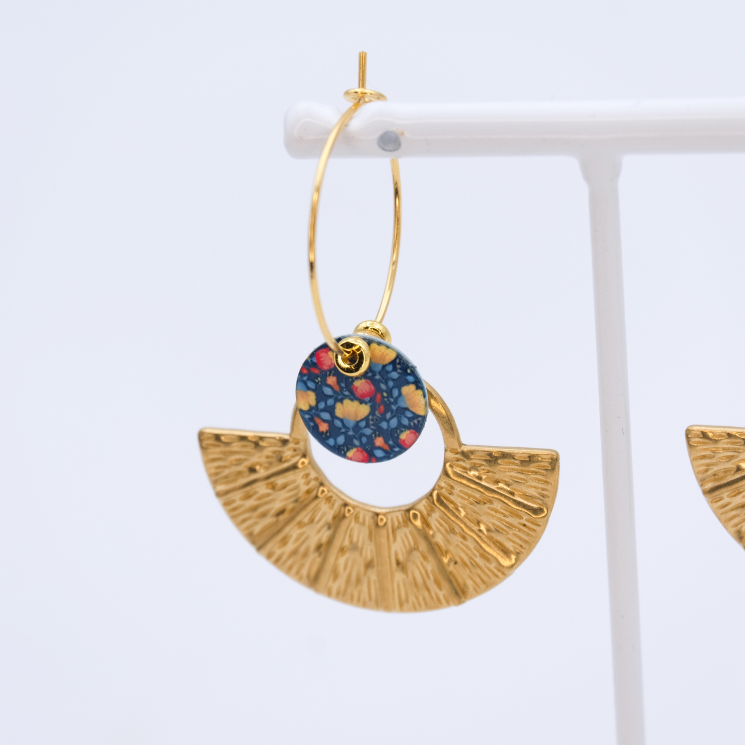 Boucle d'oreille collection "Eglantine"