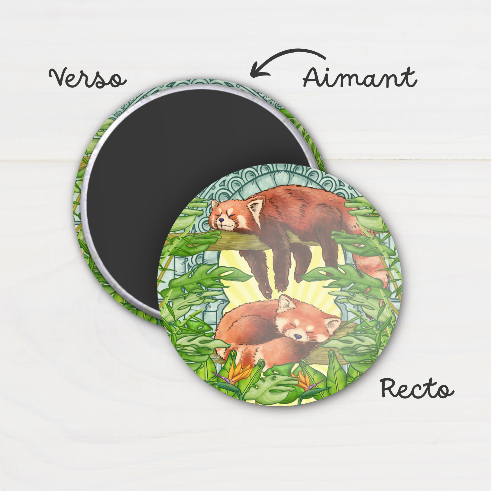 Magnet "Panda roux"
