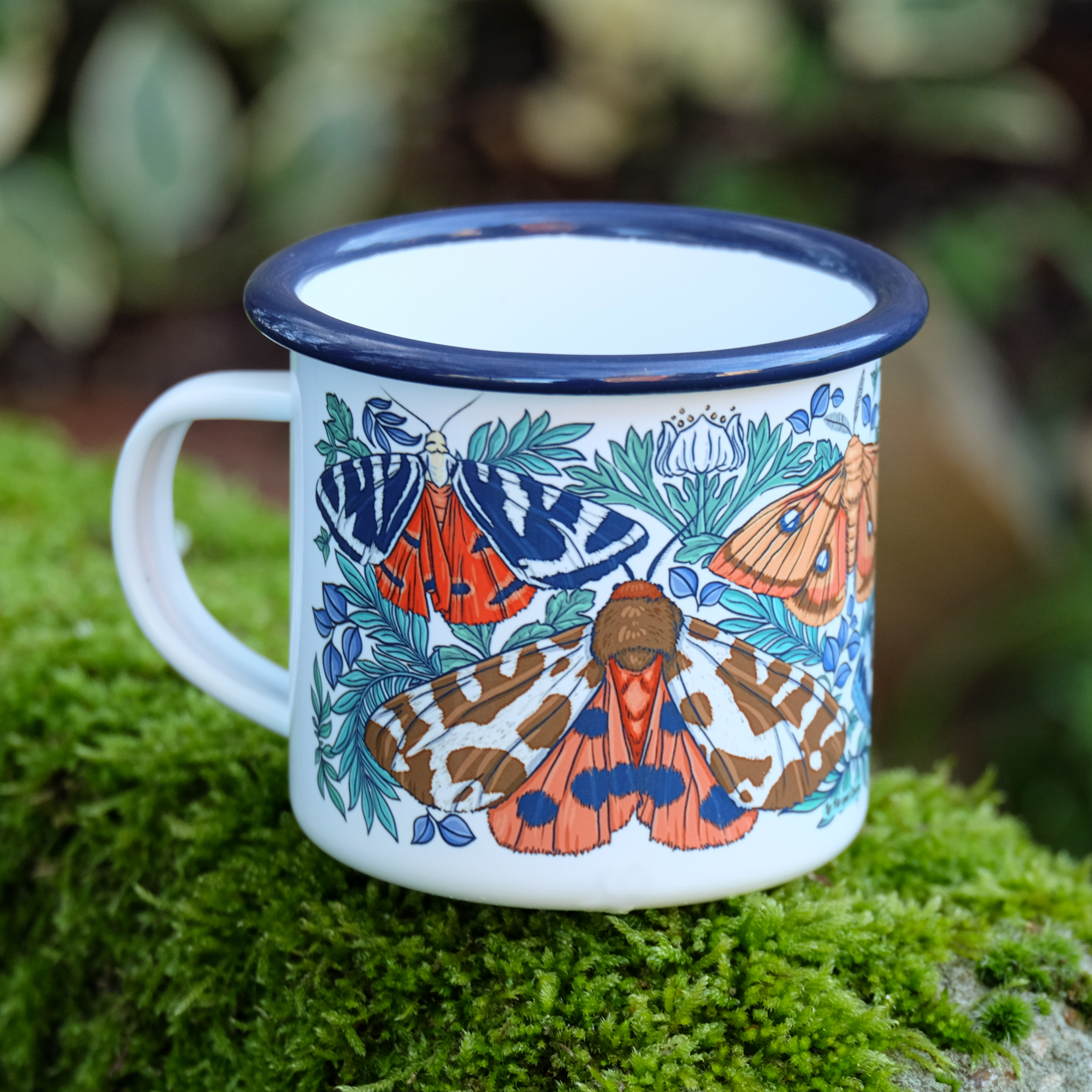 Tasse émaillé "Suis tes rêves ..."