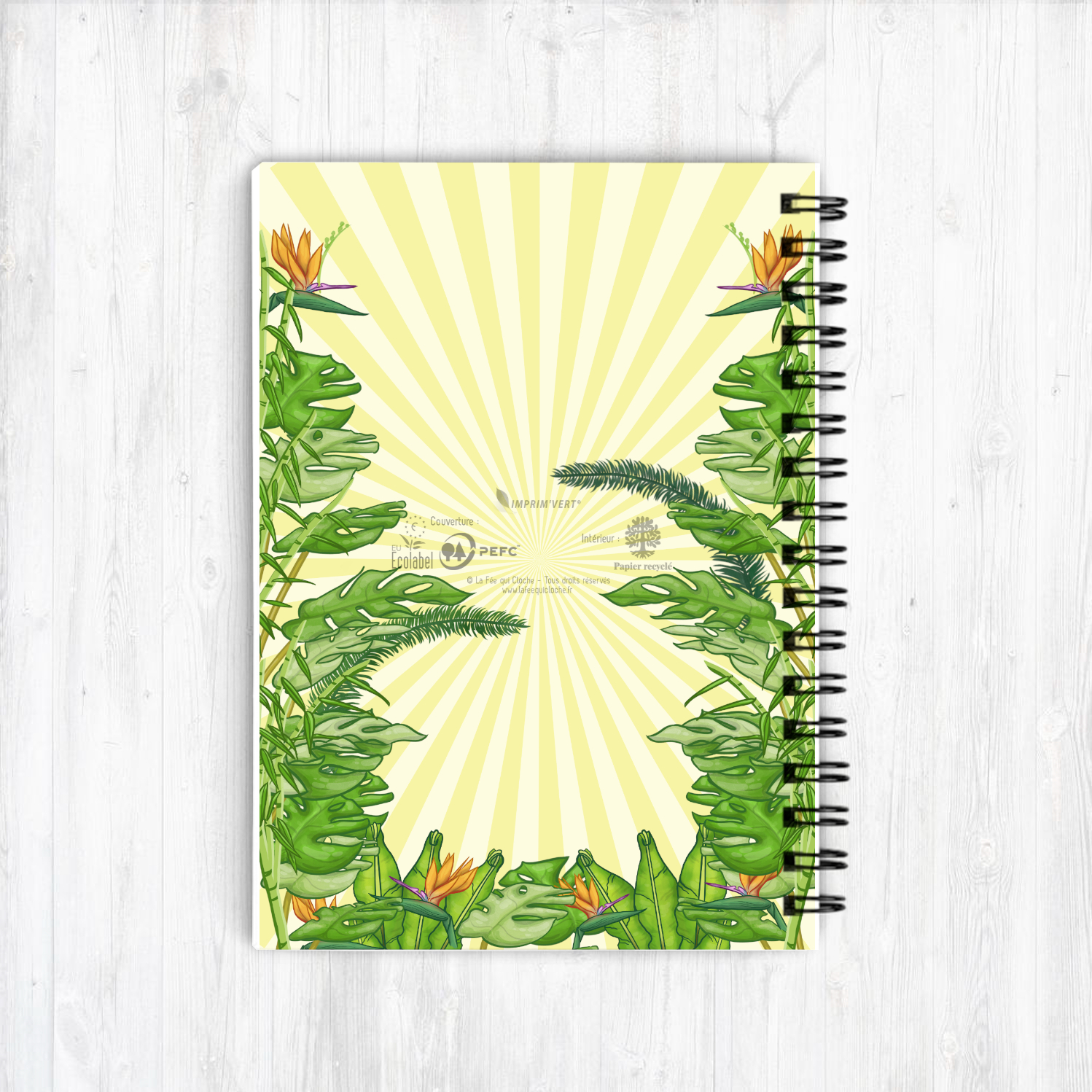 Carnet A6 "Panda roux"