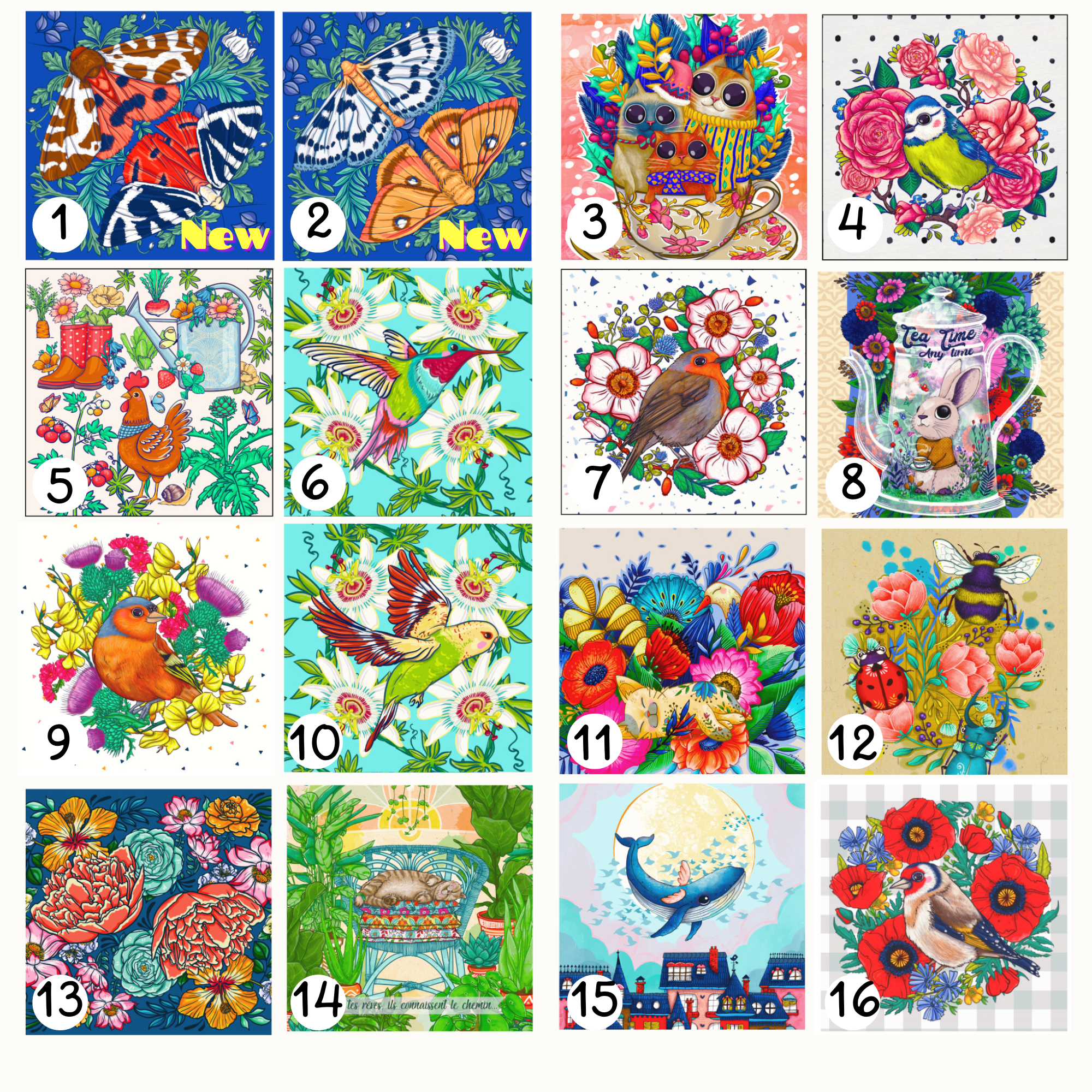 Dessous de verre x2 au choix