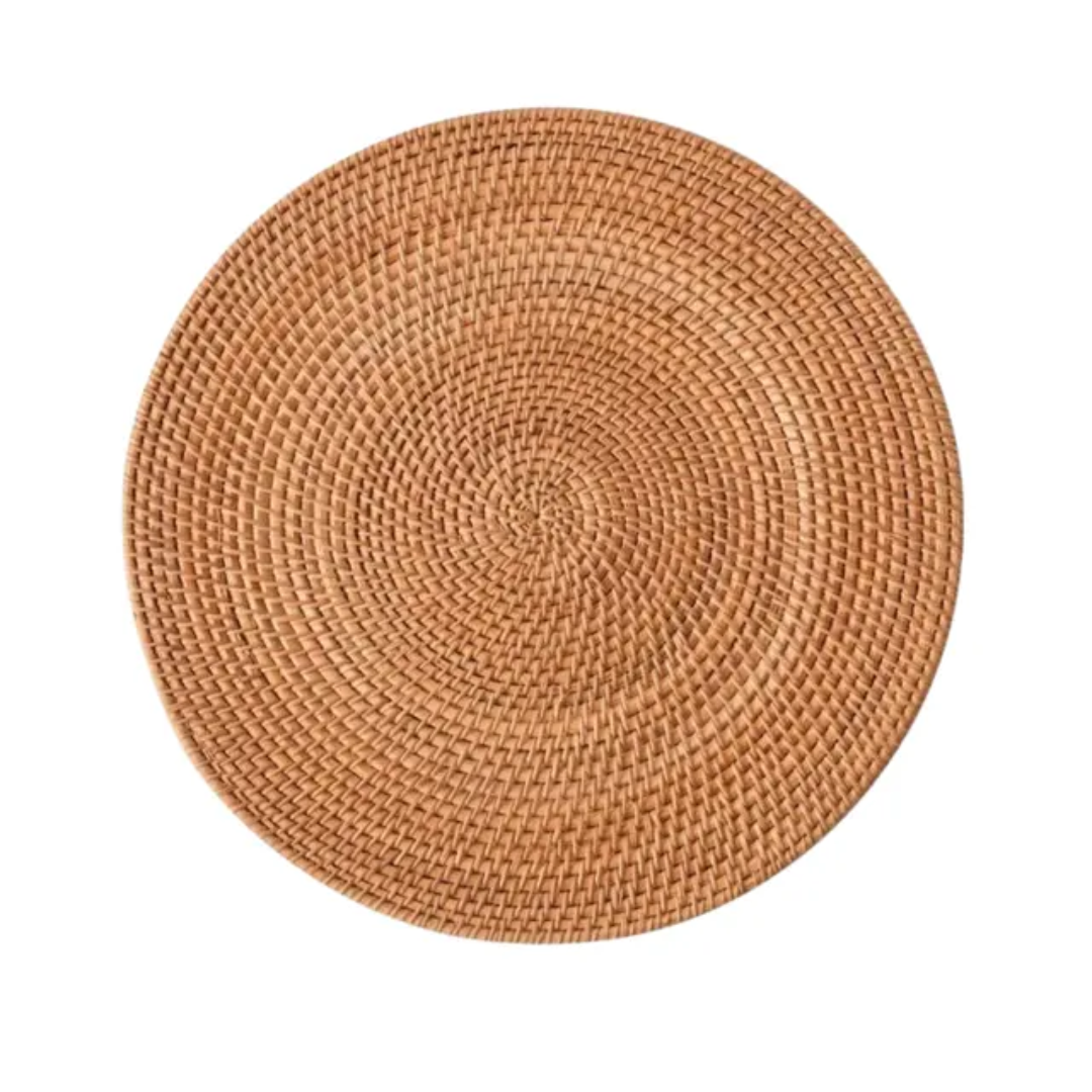 Woven Rattan Charger Plate