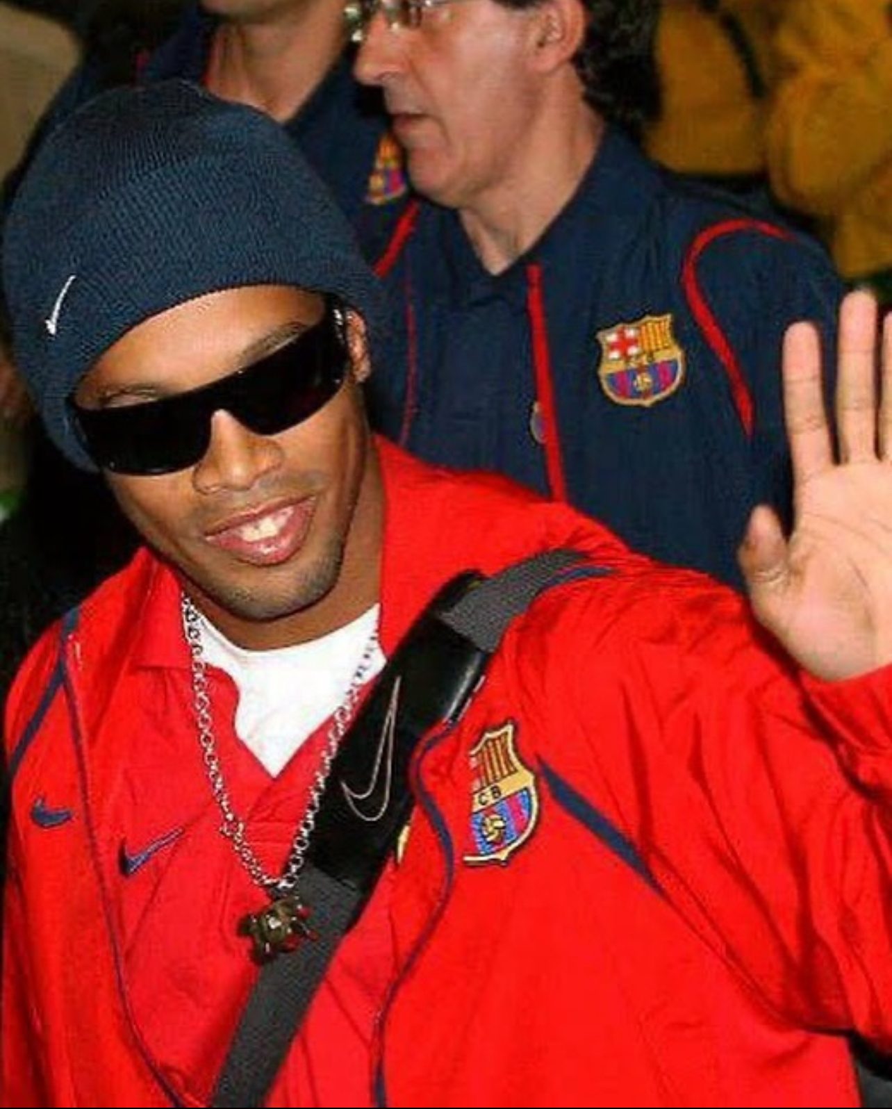 Tracksuit Barcelona T90 (L) “dañado el elástico de el pantalón”