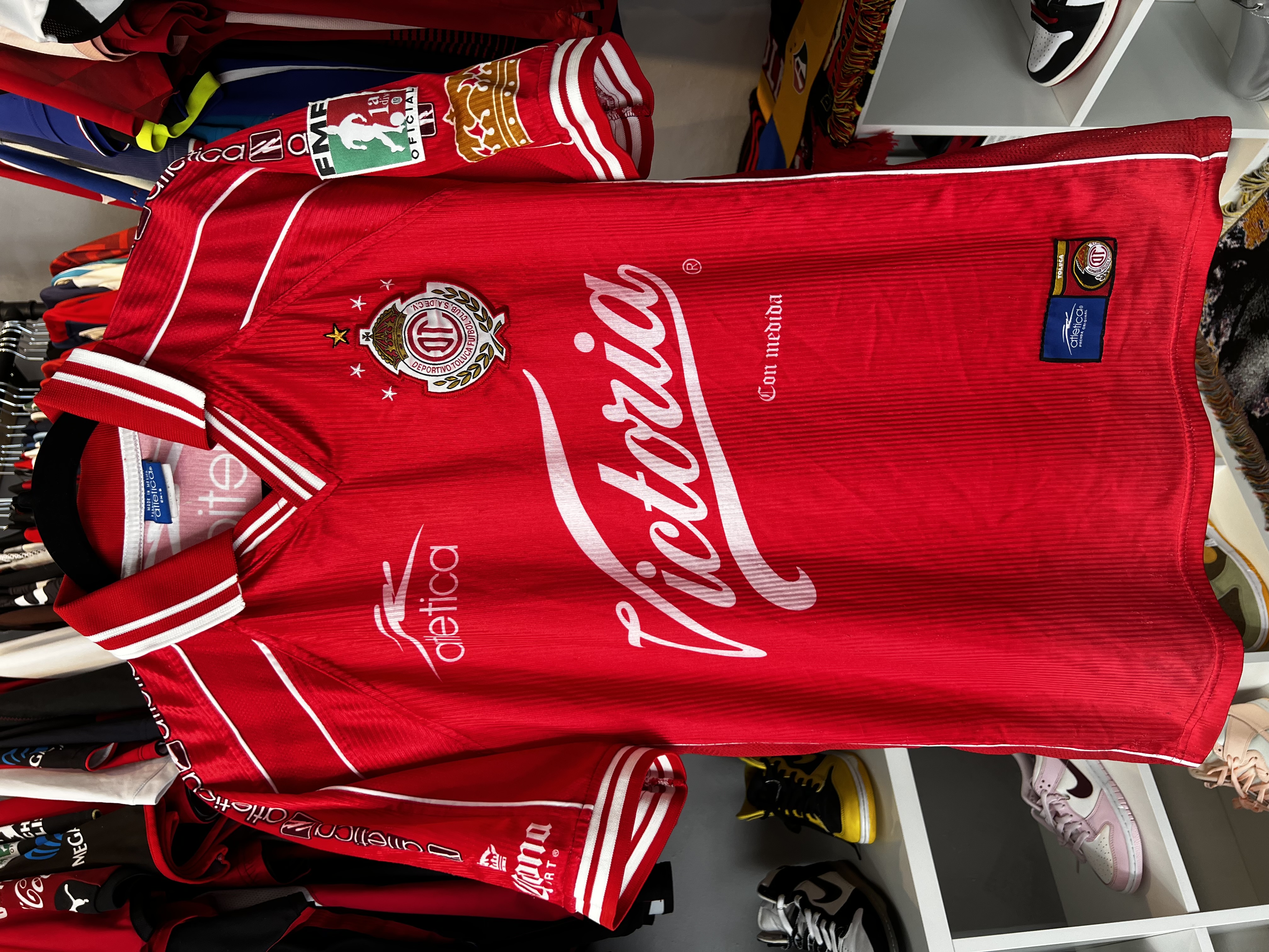 Jersey Toluca (Ch) amplia 