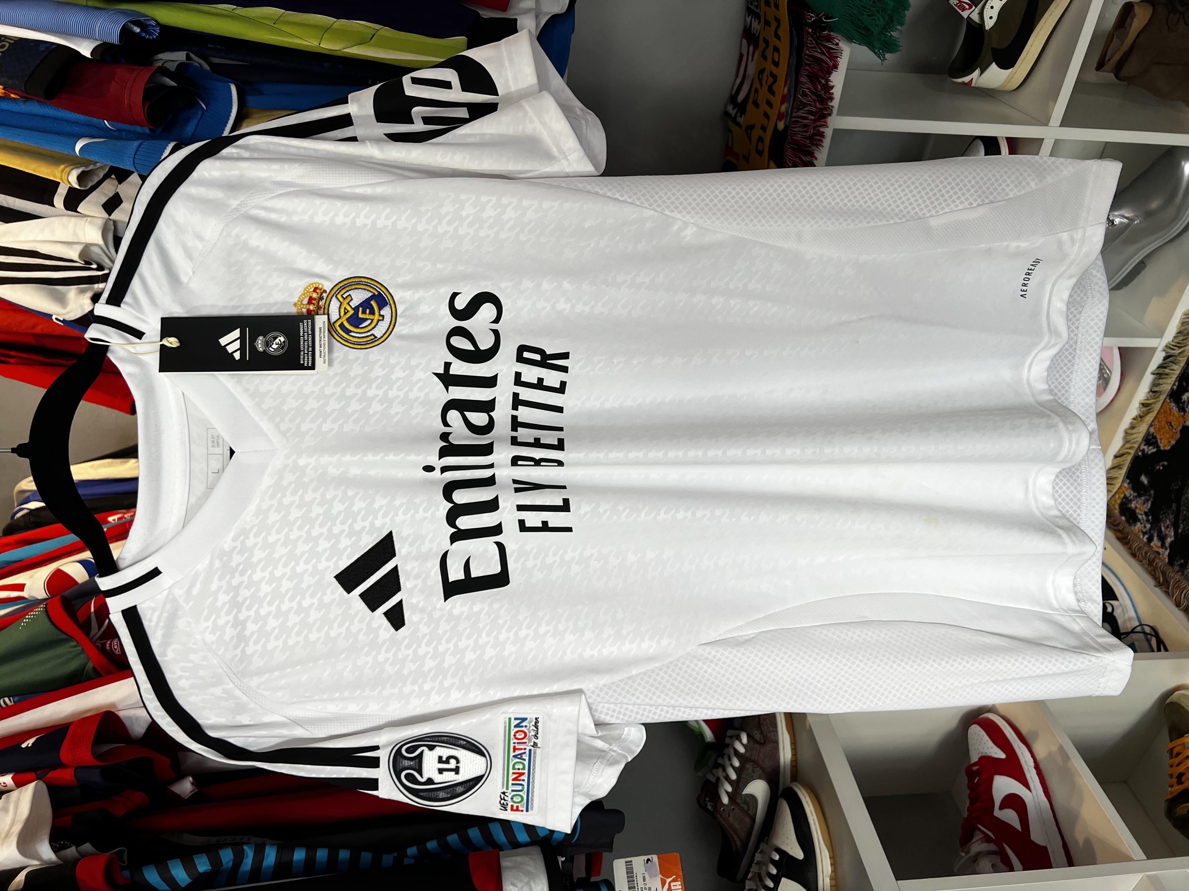 Jersey Real Madrid “Mbappe” (L) NUEVO
