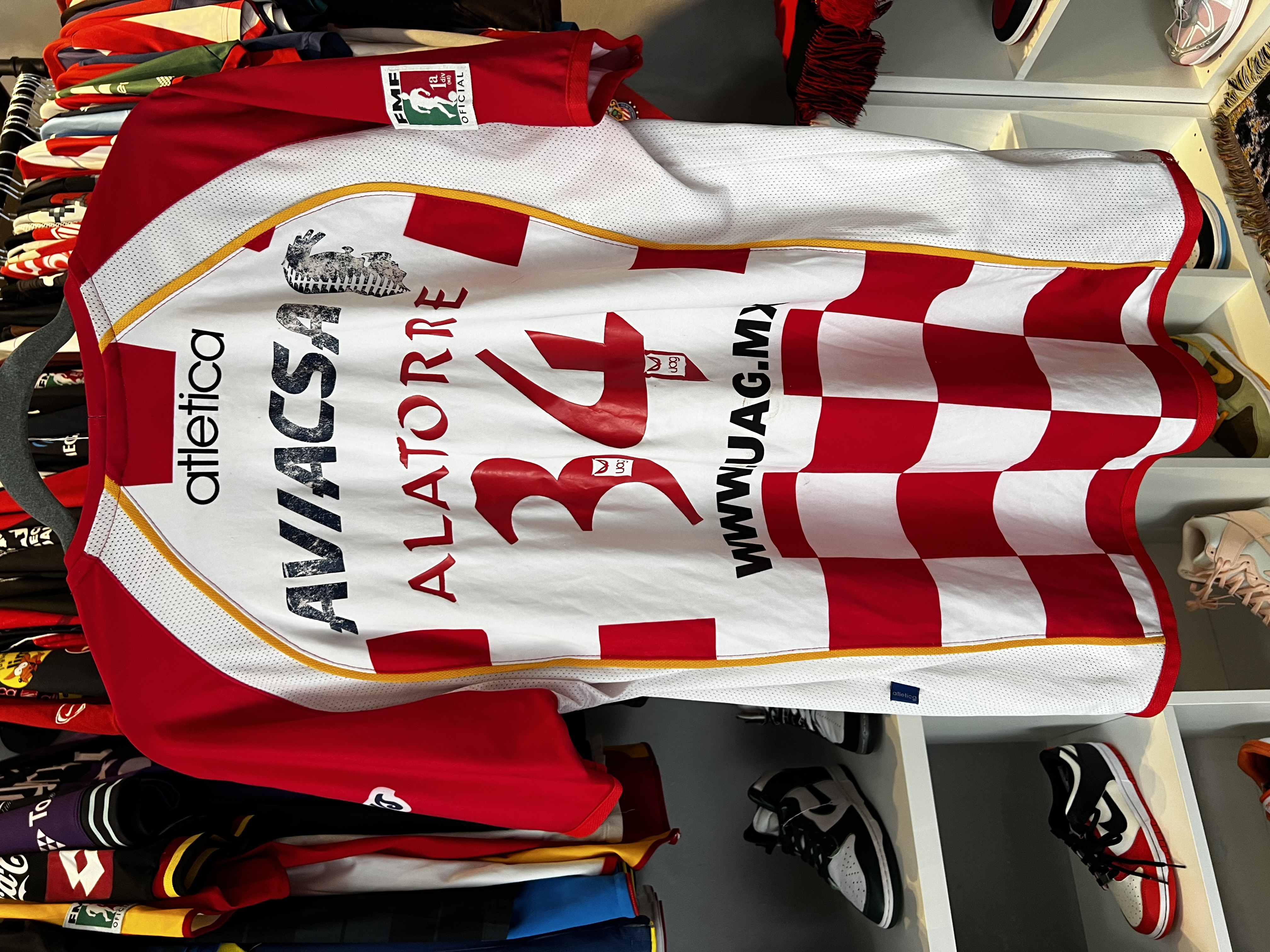 Jersey Tecos “Alatorre” (M) posible utileria