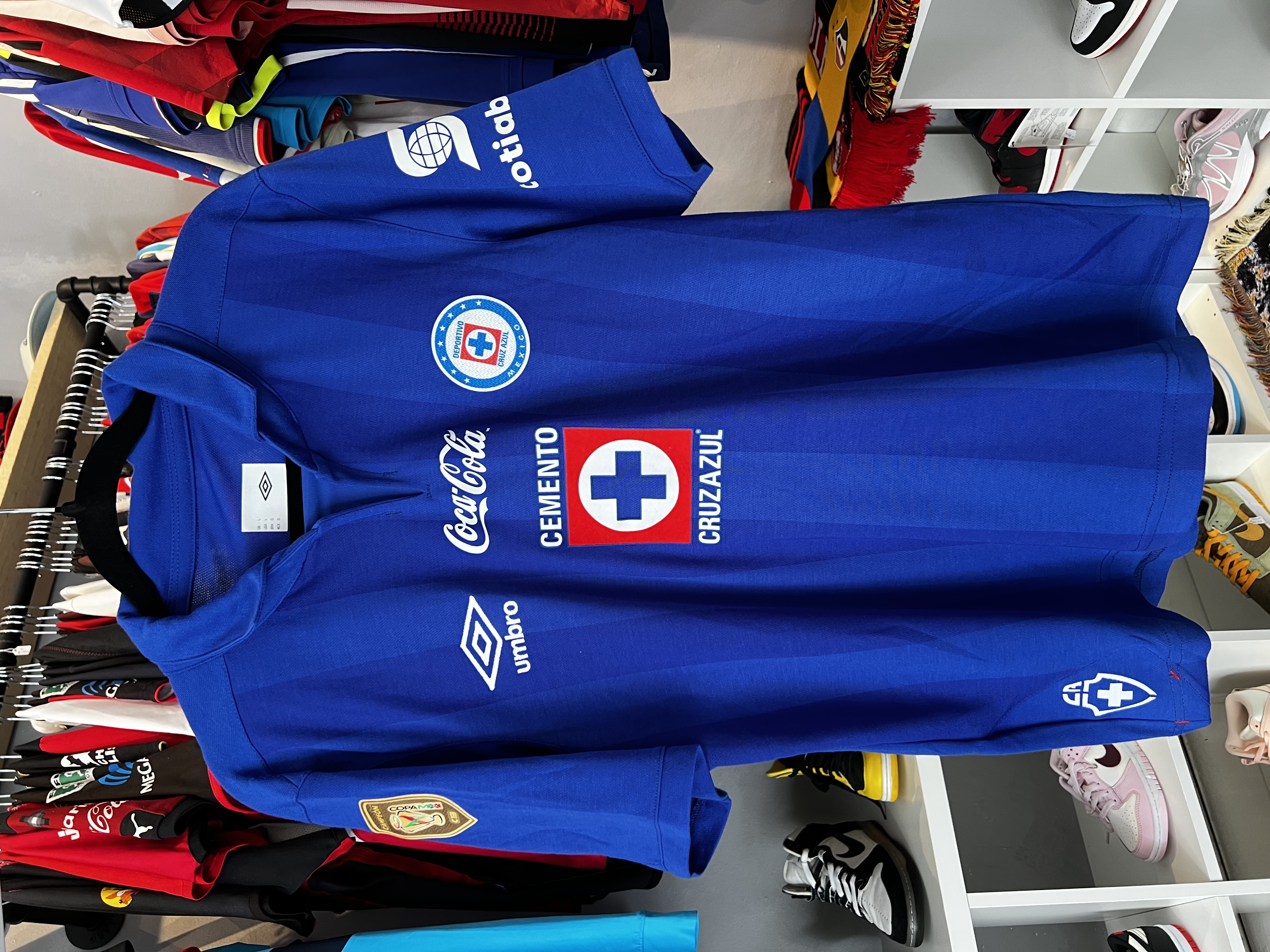 Jersey Cruz Azul “C. Giménez” (L)