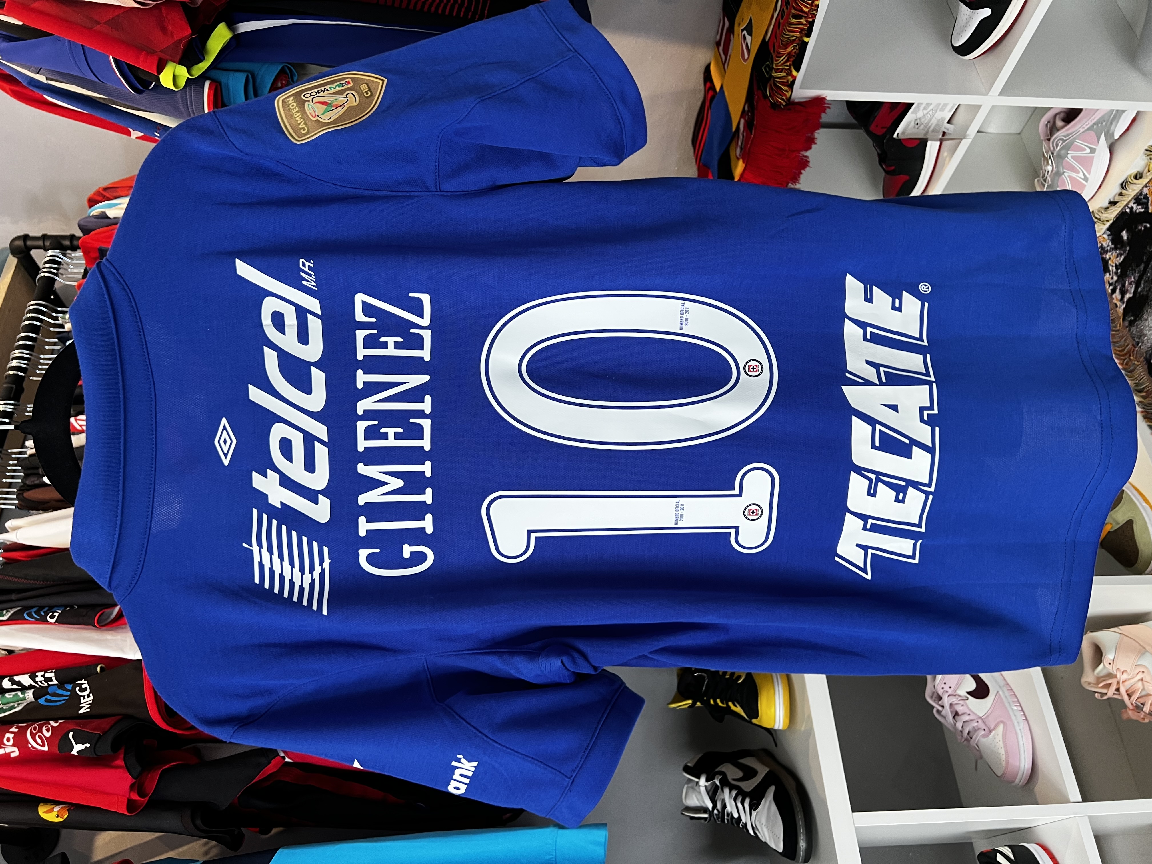 Jersey Cruz Azul “C. Giménez” (L)