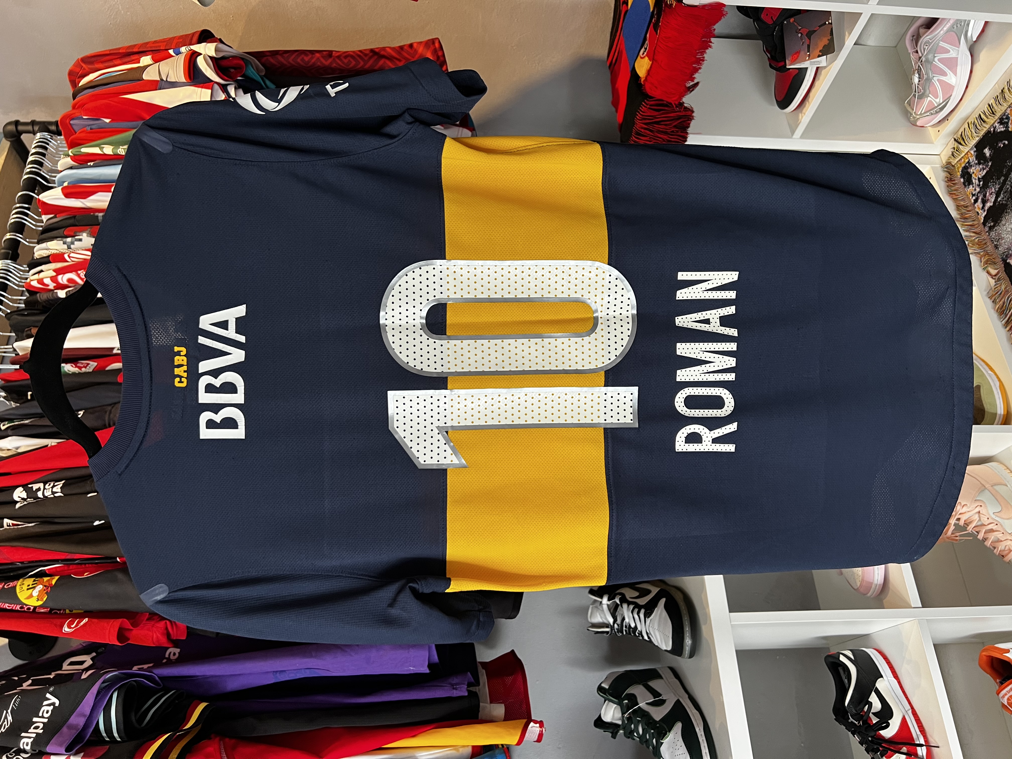 Jersey Boca Jrs. “Román” (M) versión juego