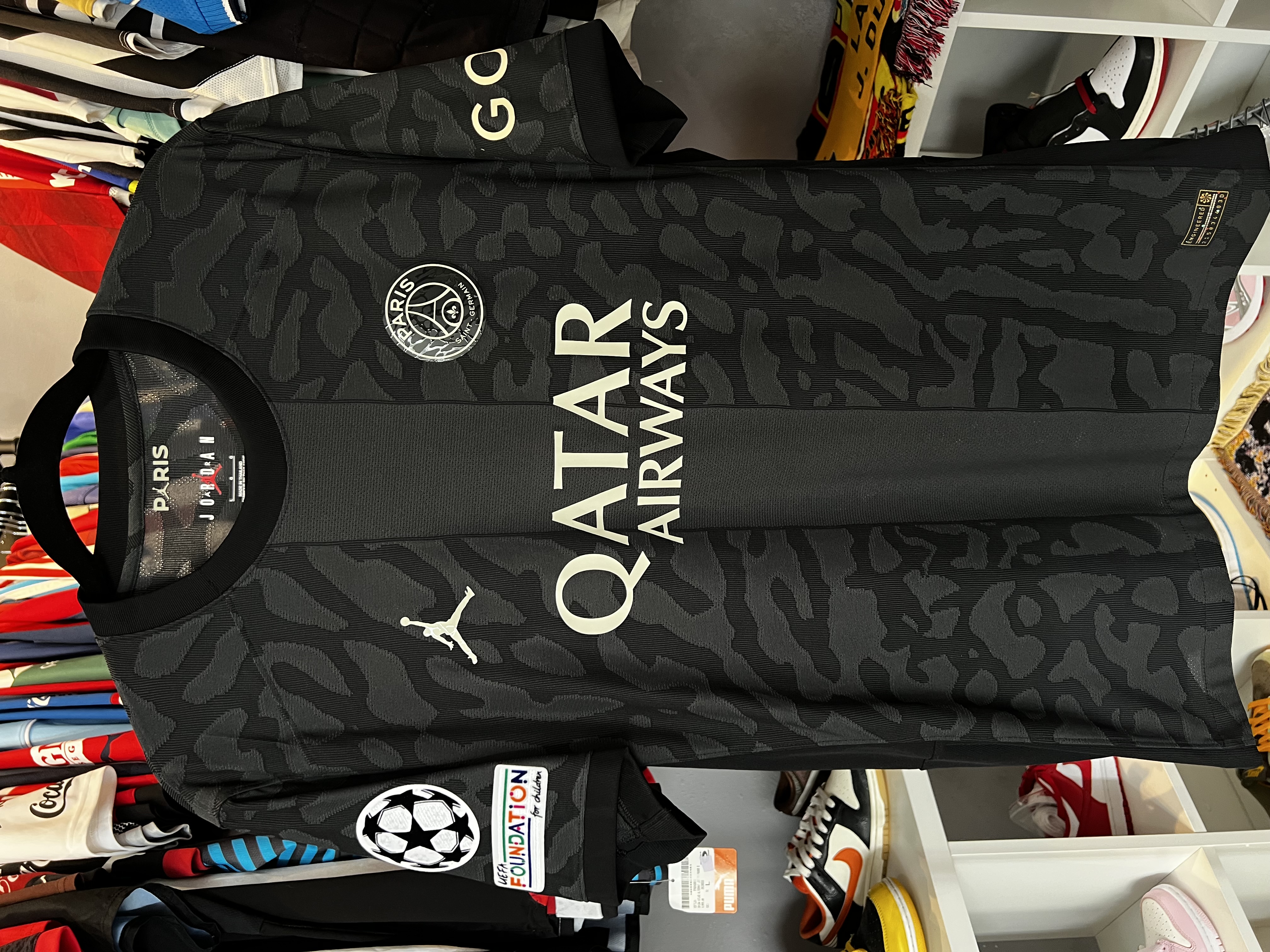 Jersey PSG “Mbappe” (L) Versión Jugador