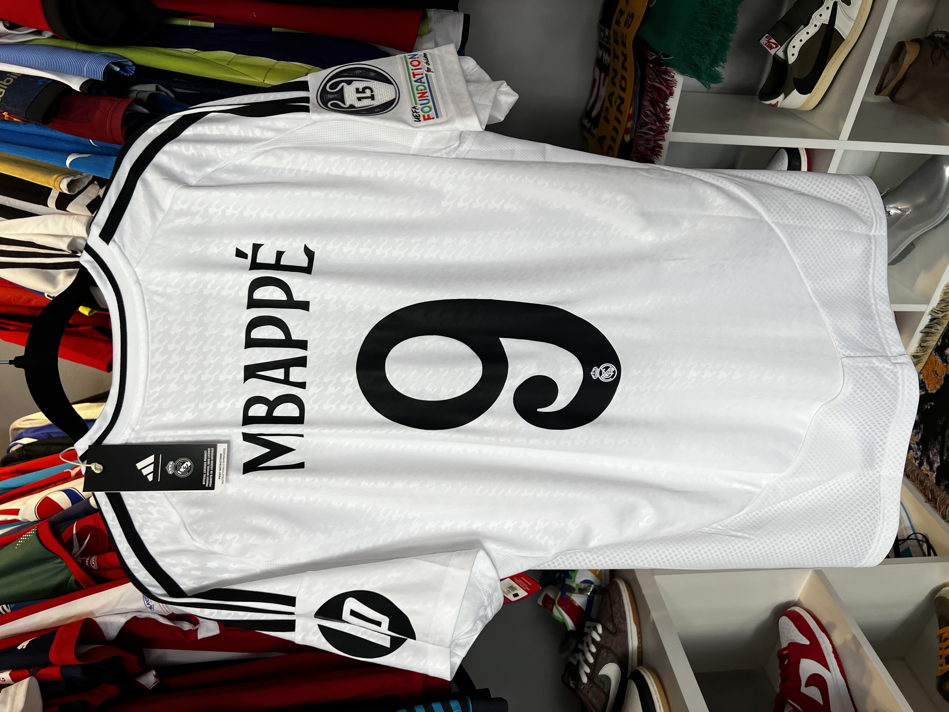 Jersey Real Madrid “Mbappe” (L) NUEVO