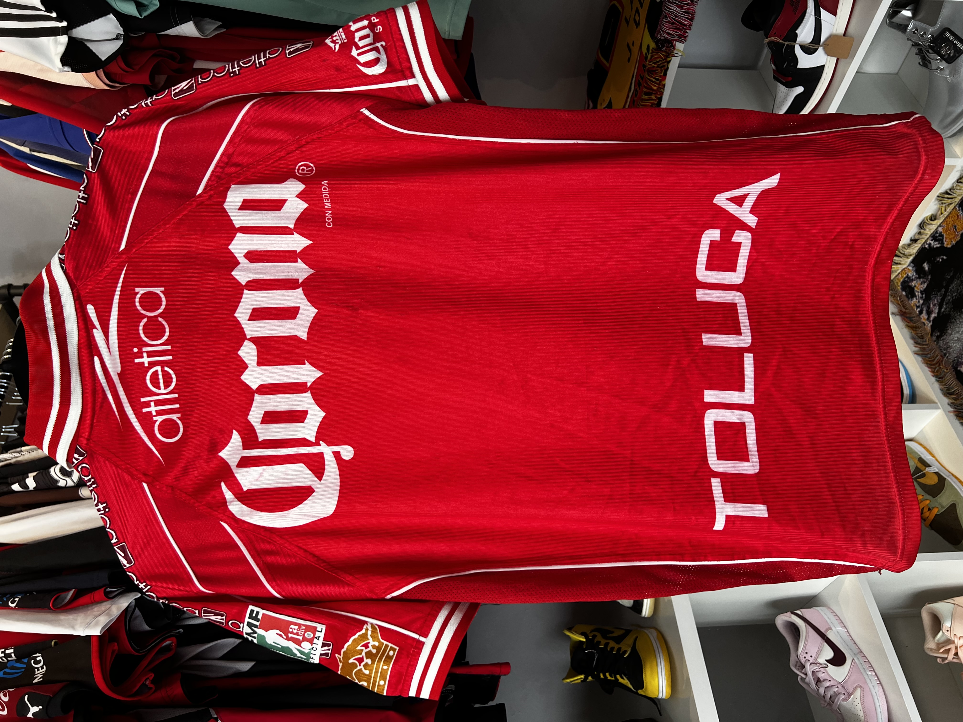 Jersey Toluca (Ch) amplia 
