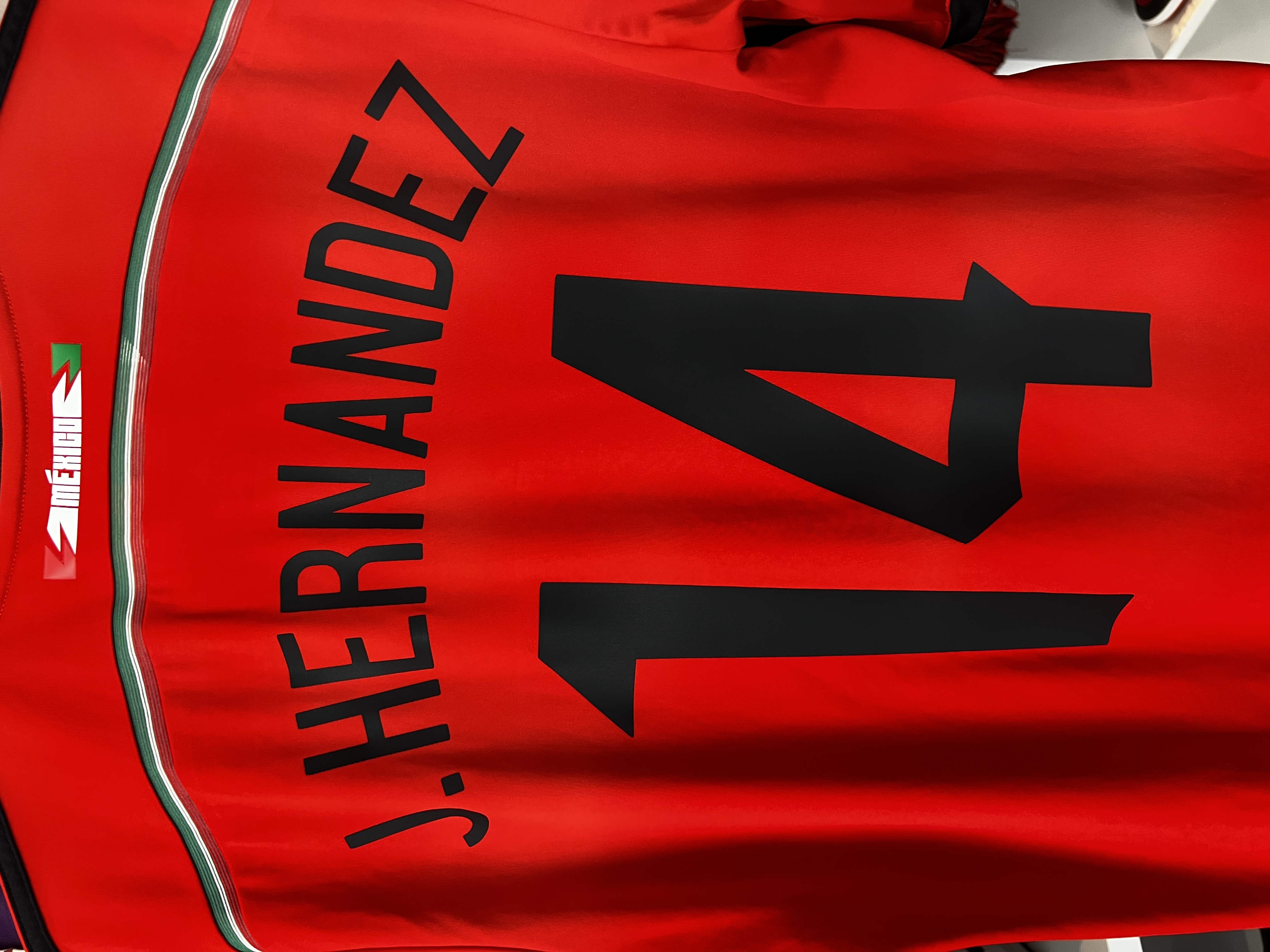 Jersey México “J. Hernández” (M)