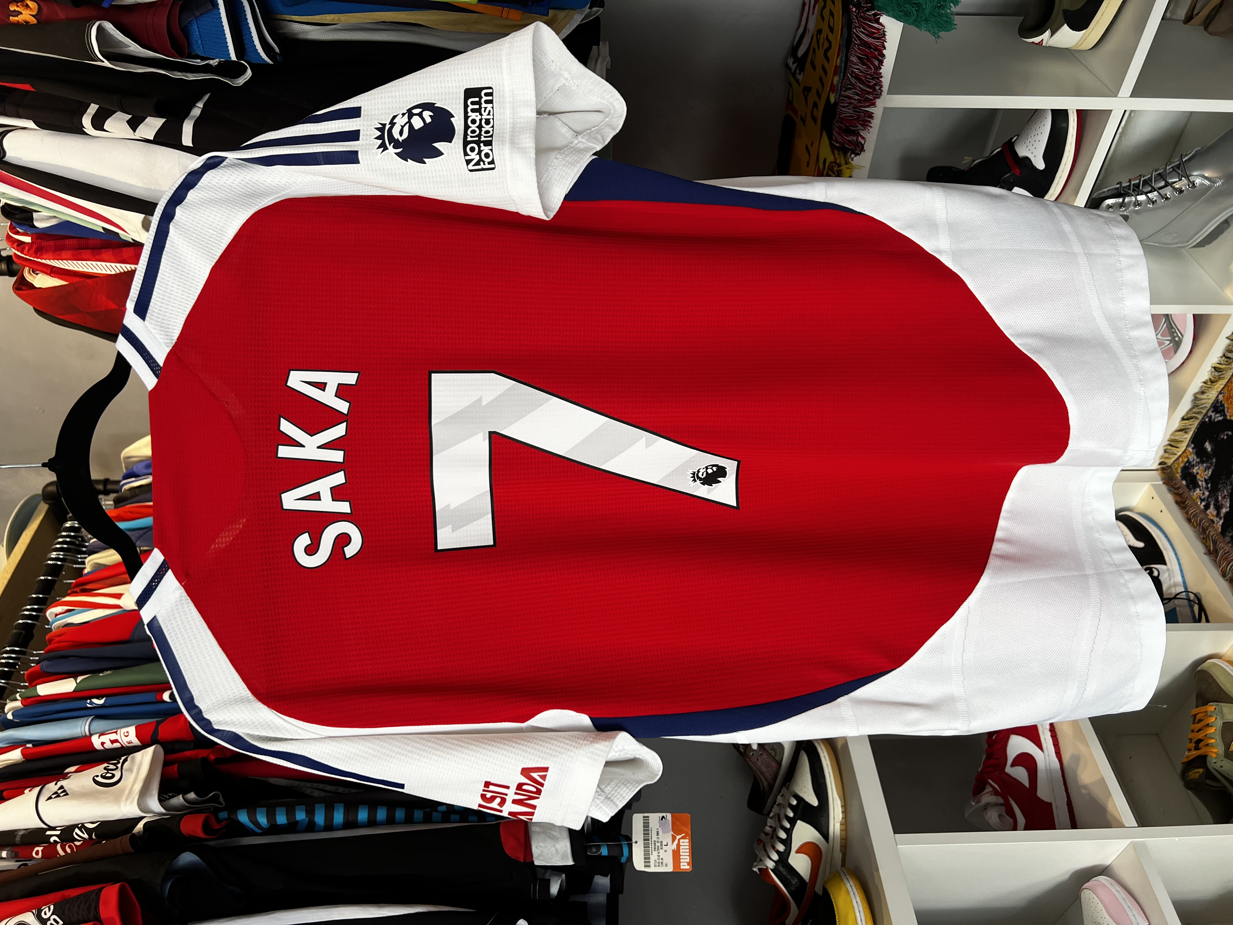 Jersey Arsenal “Saka” (XL) Versión Jugador 