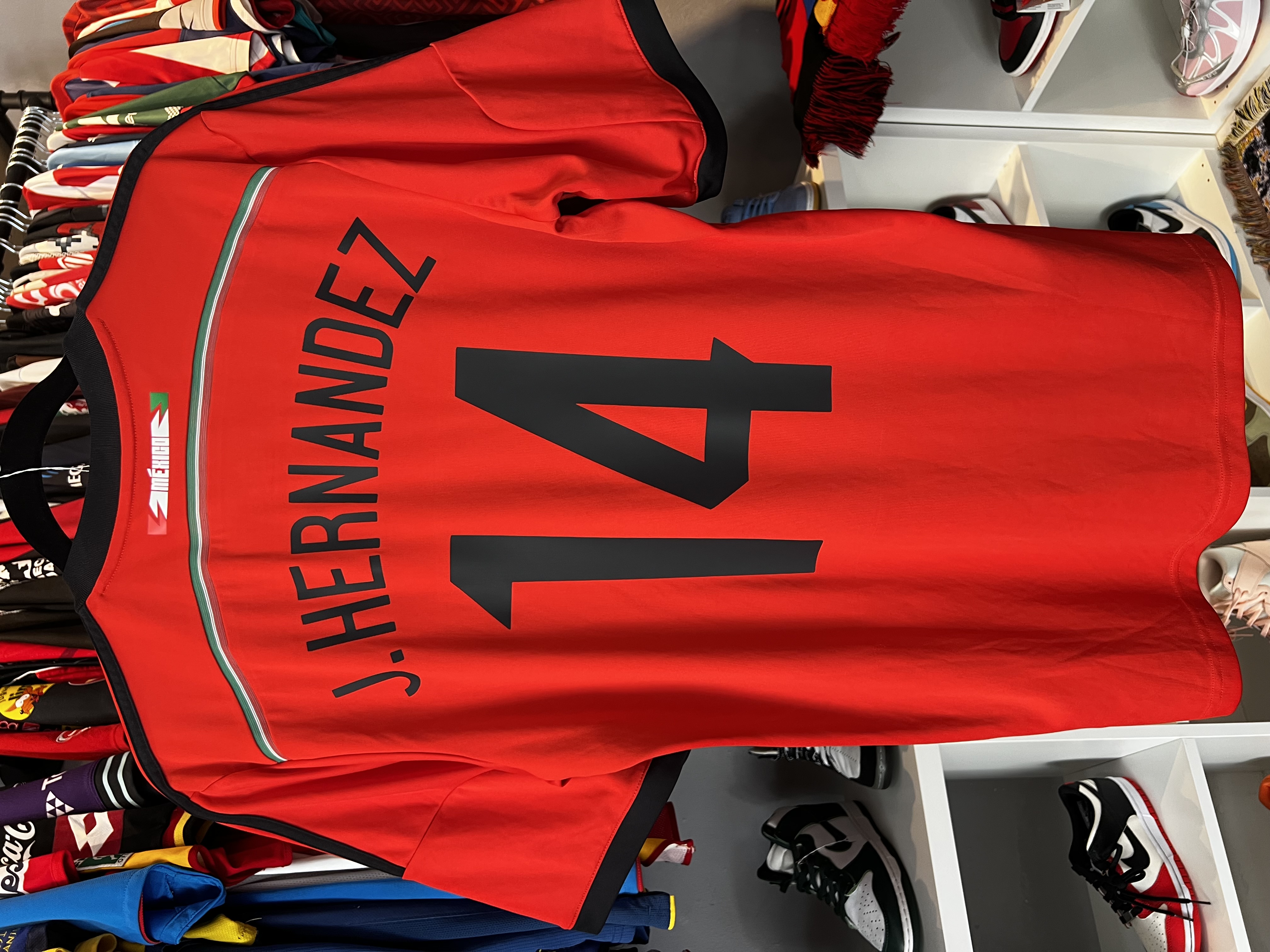 Jersey México “J. Hernández” (M)