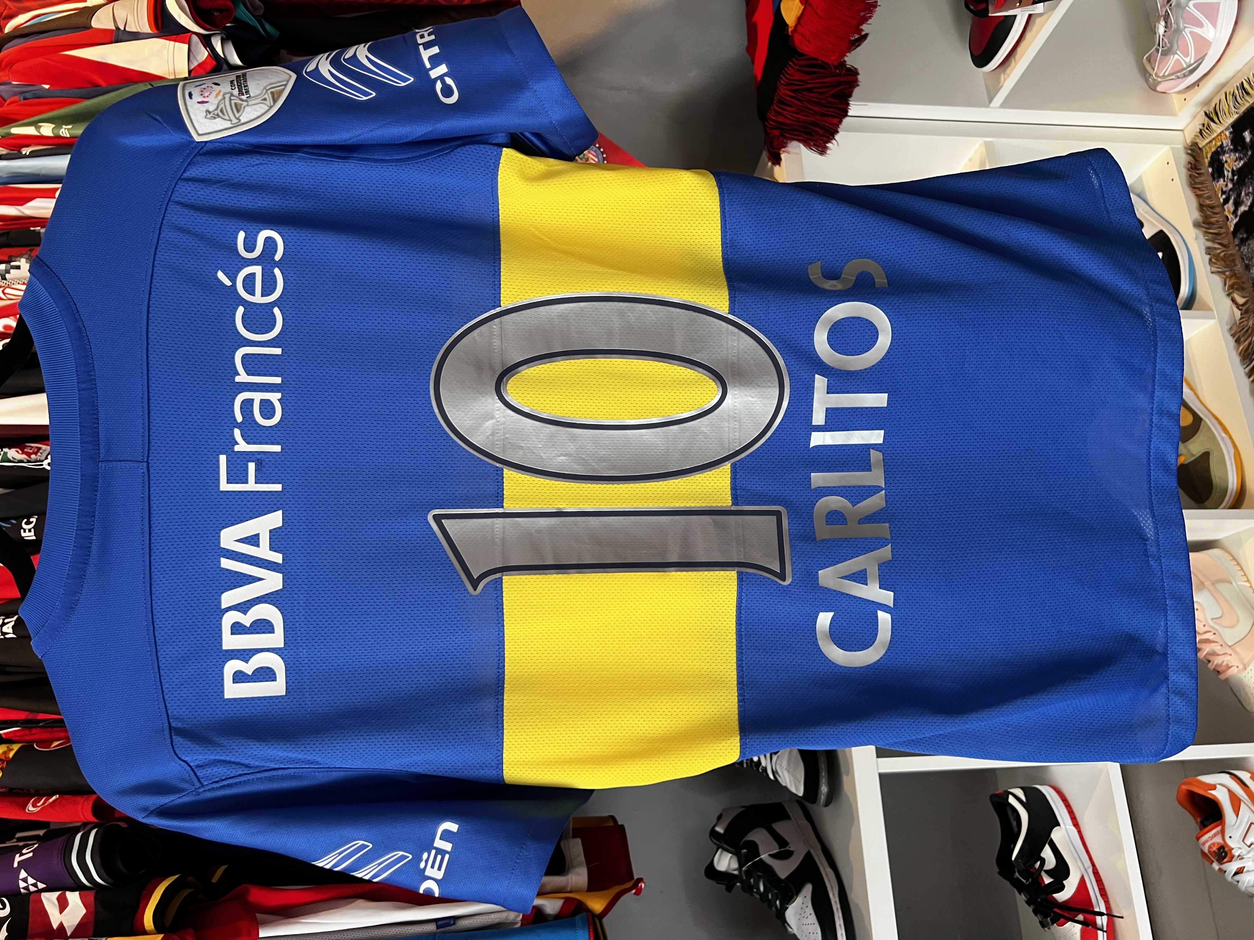 Jersey Boca Jrs. “Carlitos” (M) Libertadores 