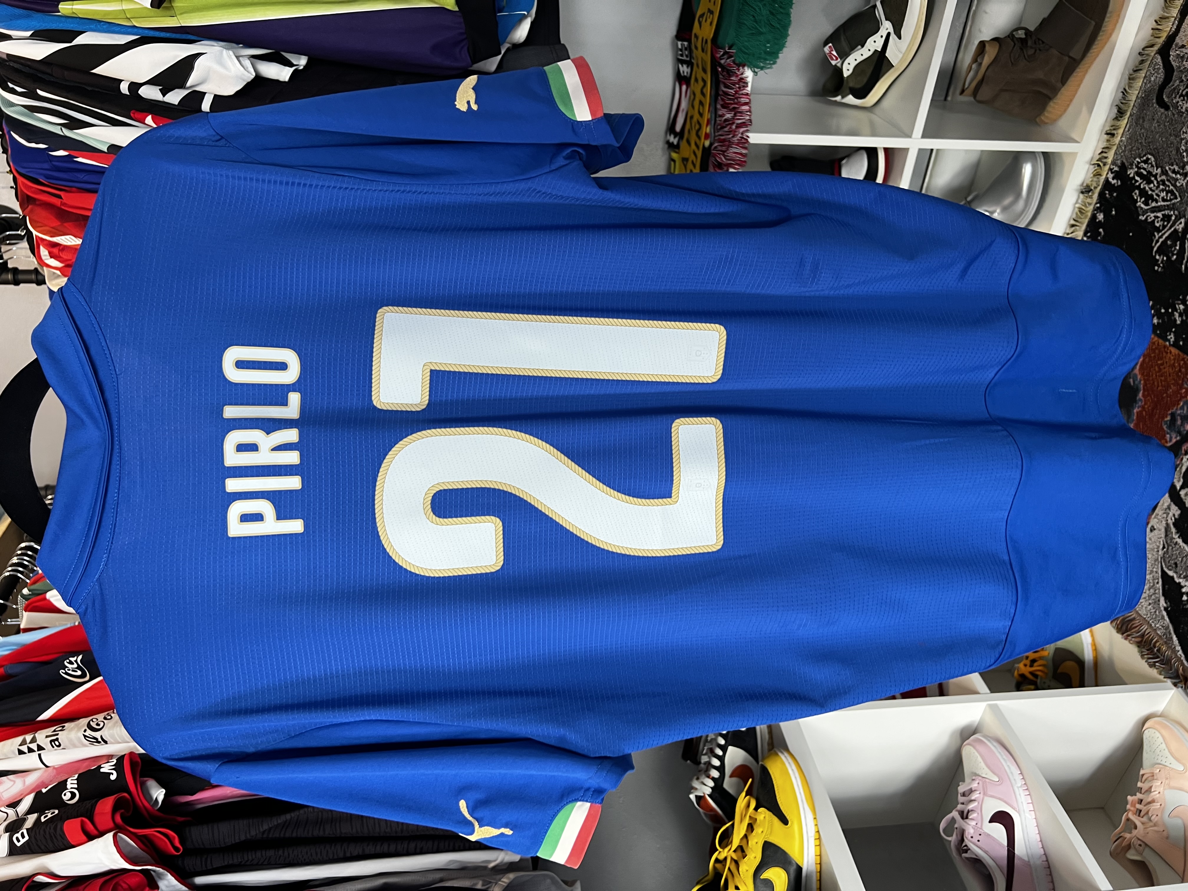 Jersey Italia “A. Pirlo” (XL) reduce (L)
