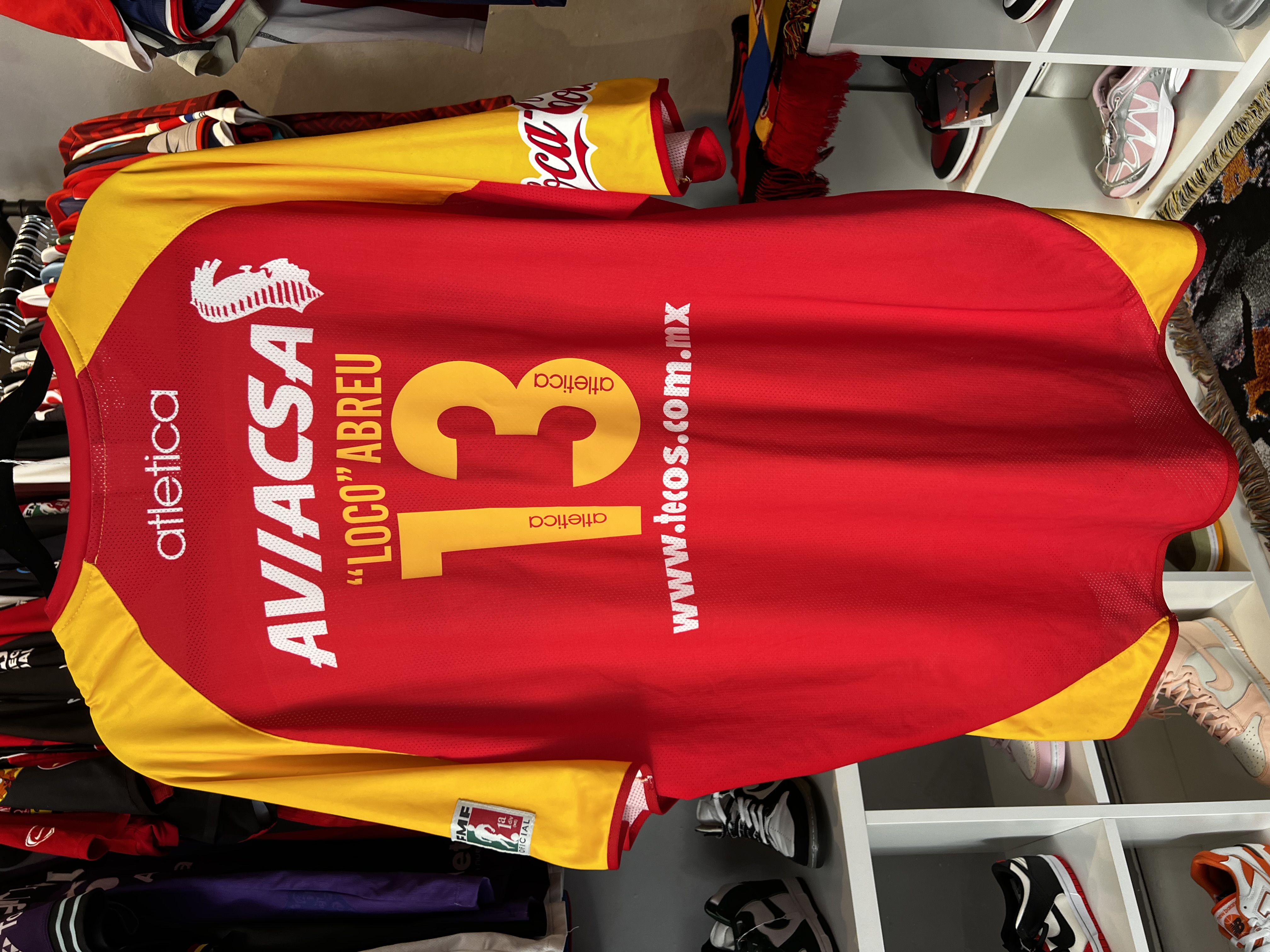 Jersey Tecos “Loco Abreu” (XXL)