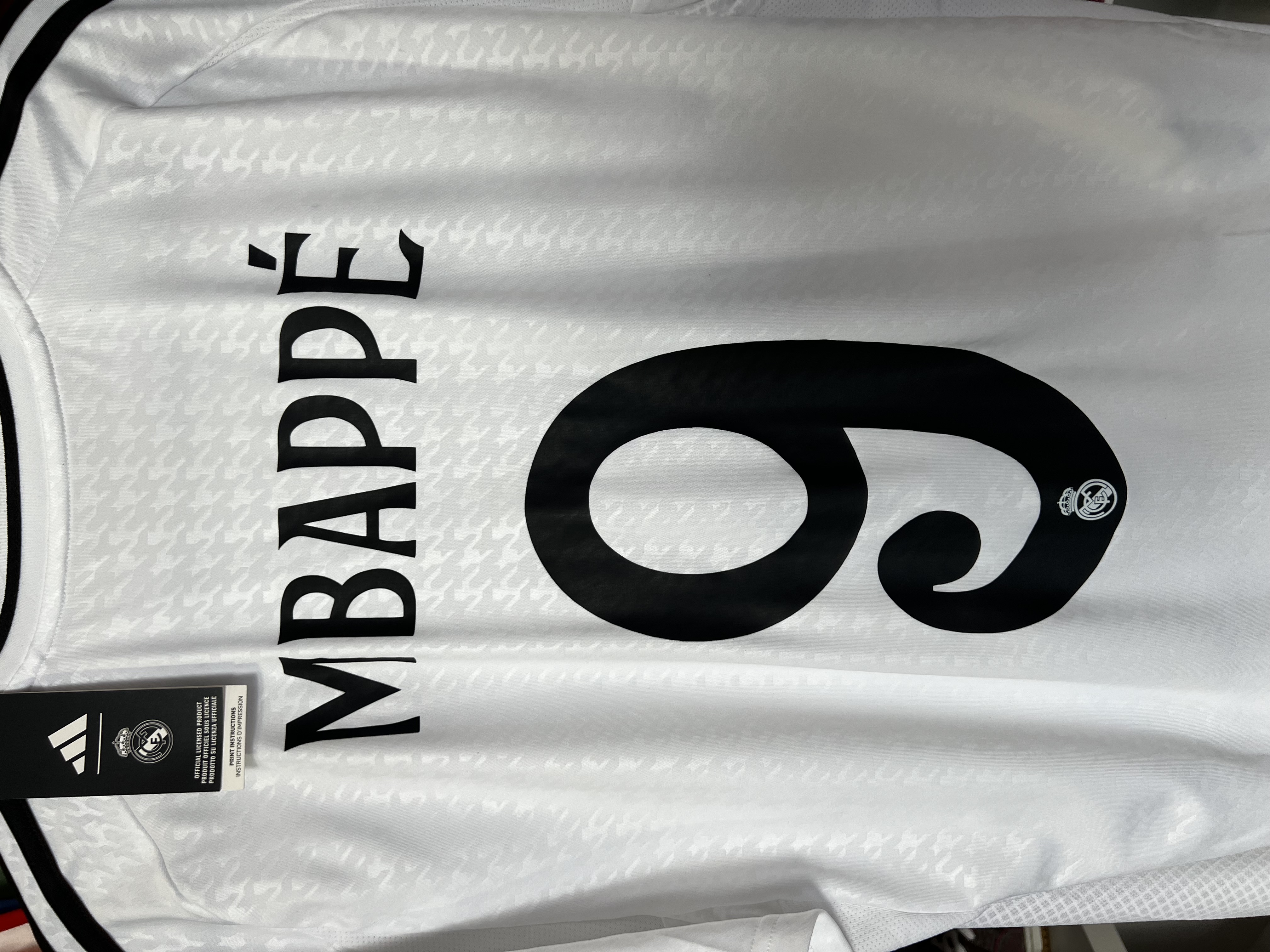 Jersey Real Madrid “Mbappe” (L) NUEVO
