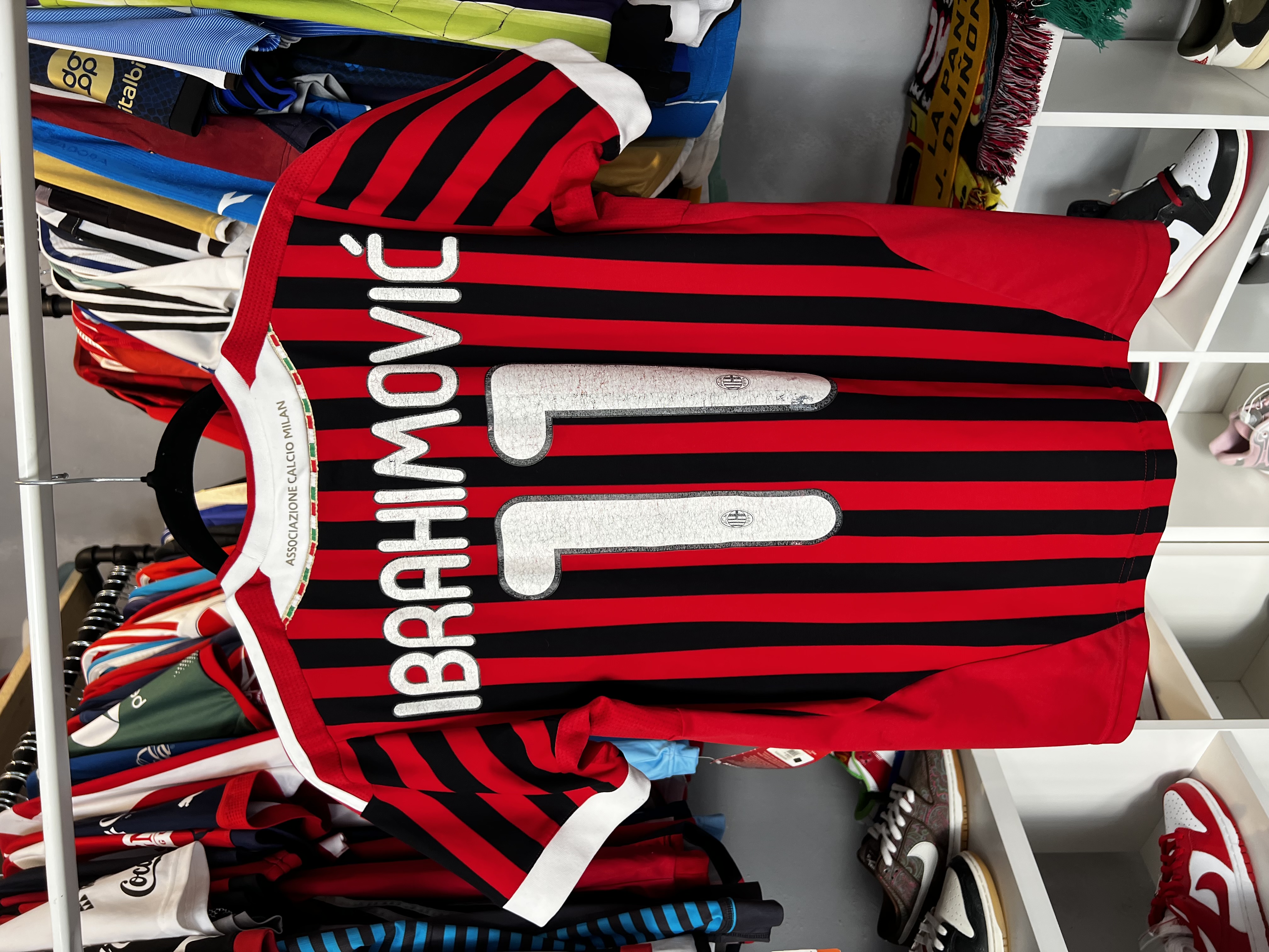 Jersey Ac Milán “Ibrahimovic” (12-14) niño Xd mujer 