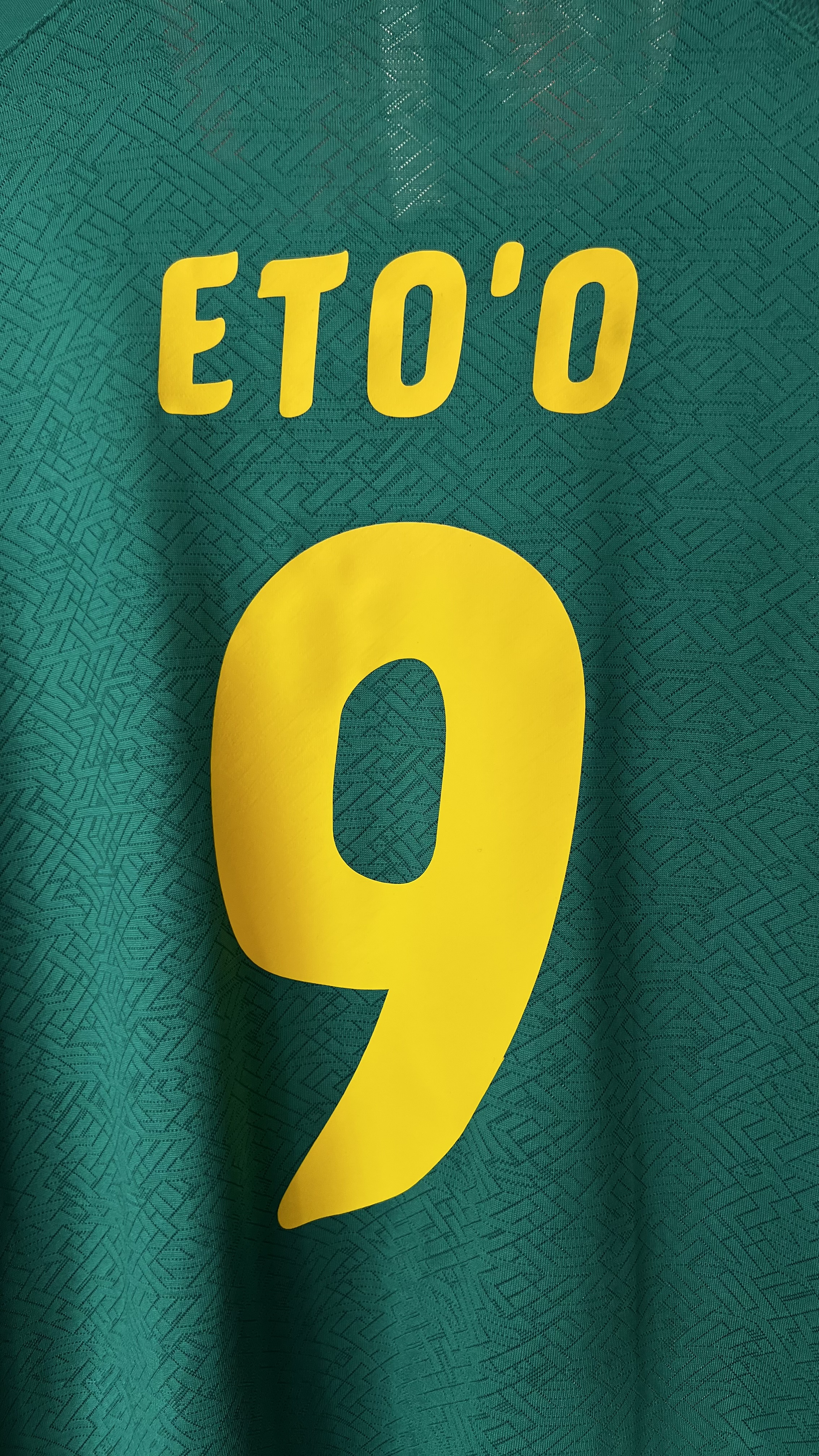 Jersey Camerún “Eto’o” (M)
