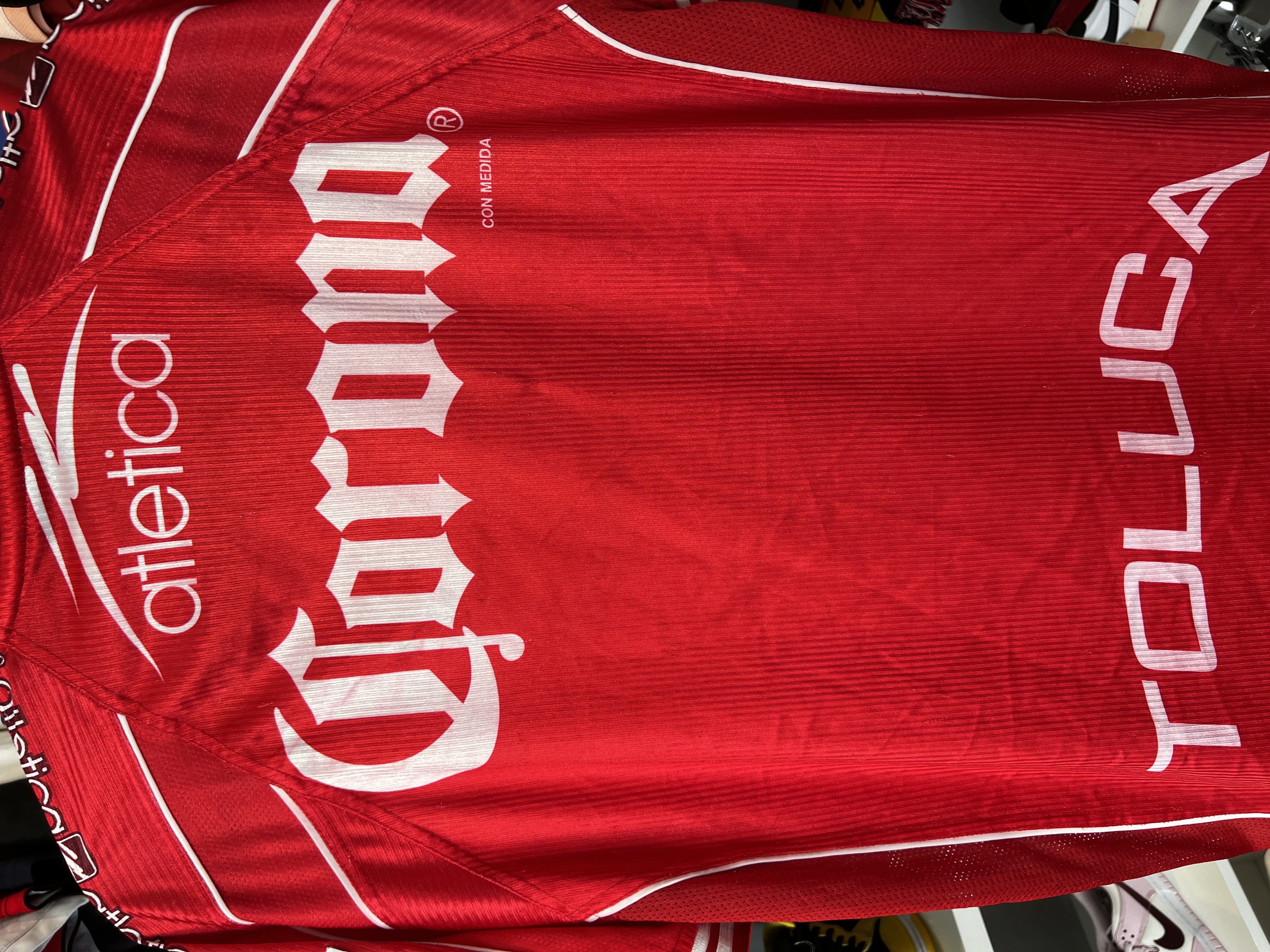 Jersey Toluca (Ch) amplia 